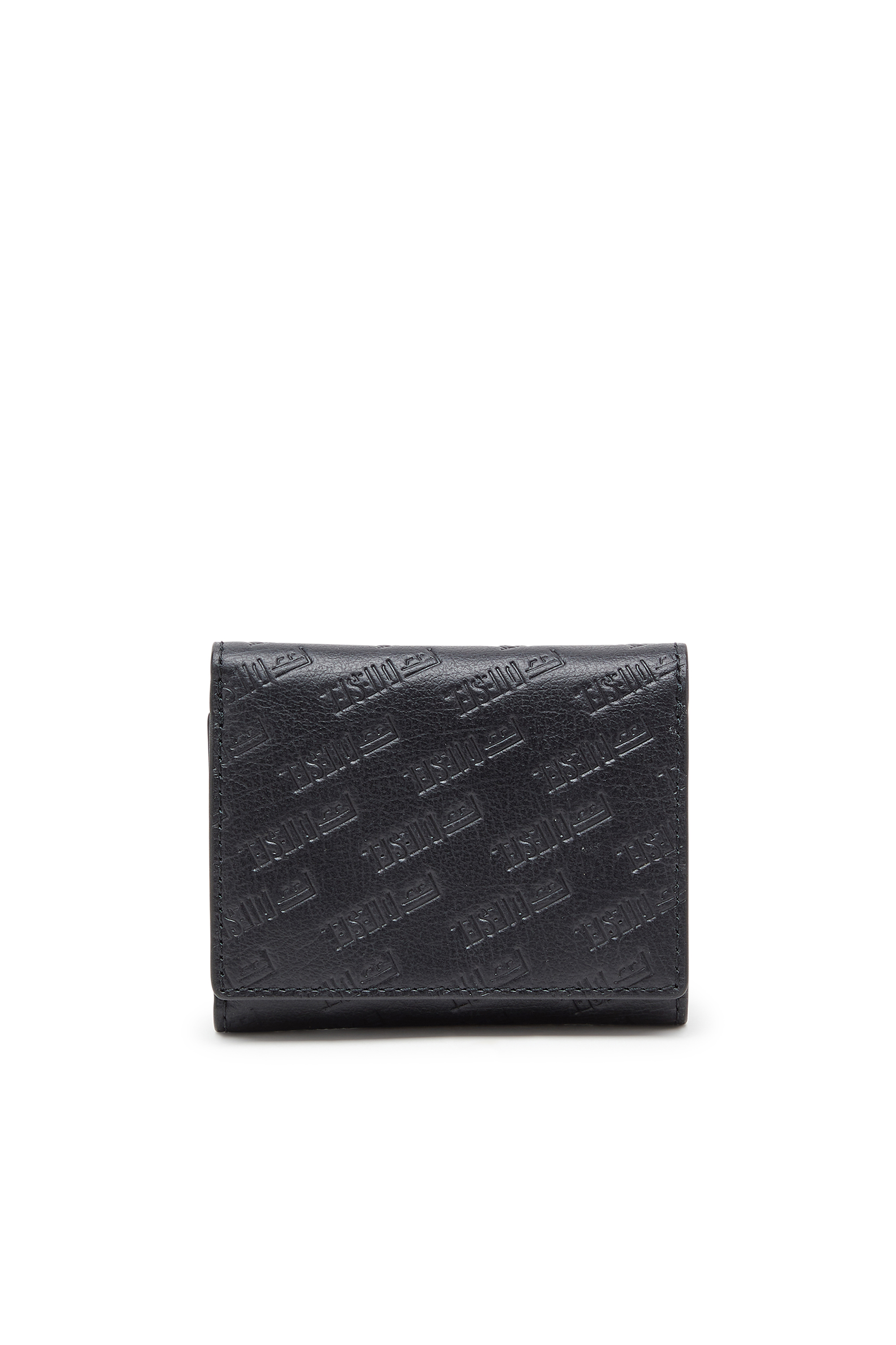 Diesel - MONOGRAM TRI-FOLD COIN S 3D, Male's 三つ折りウォレット in ブラック - 2
