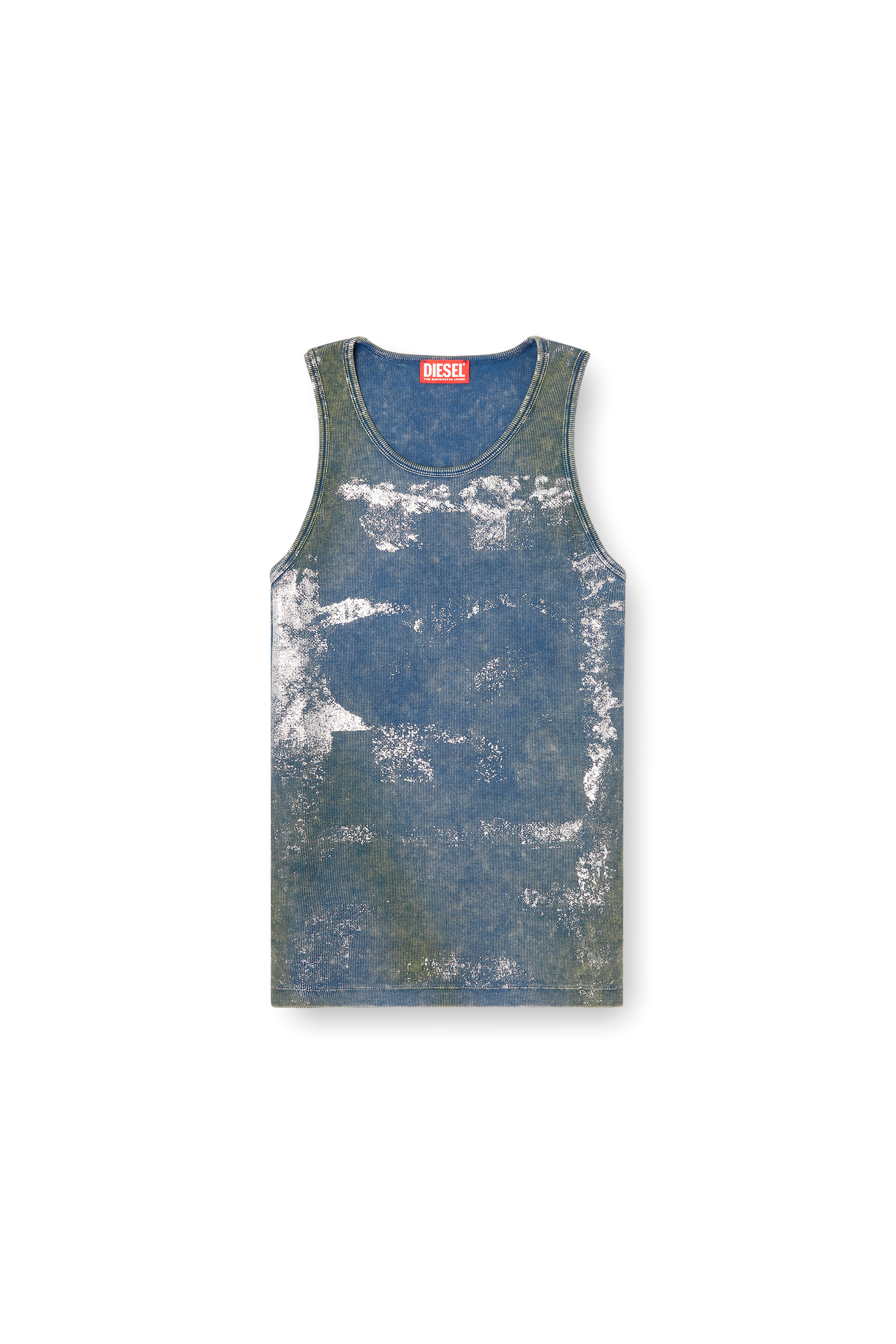 Diesel - T-LIFTY-R3, Male's Slim fit tank in ブルー - 2