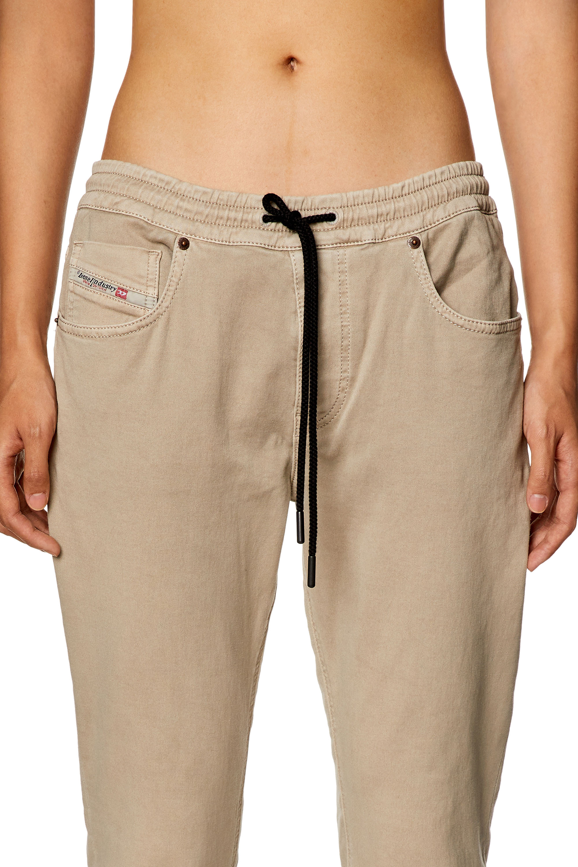 Diesel - Female's Regular 2031 D-Krailey Joggjeans® 068DY, ベージュ - 5