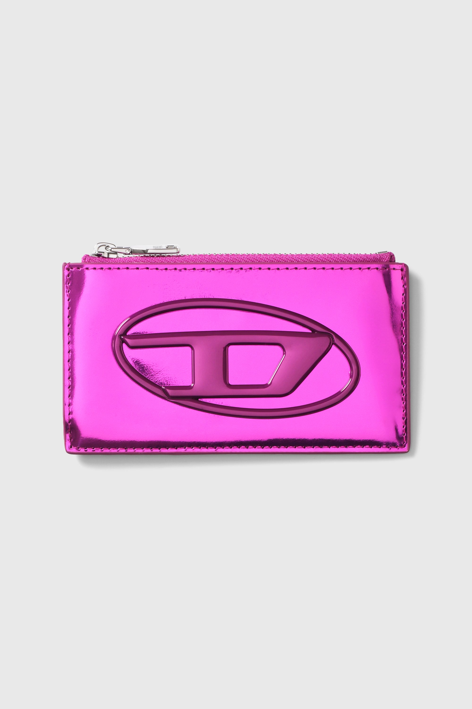 Diesel - CARD HOLDER WALLET, Unisex's CARD HOLDER WALLET in ピンク / ホワイト - 1