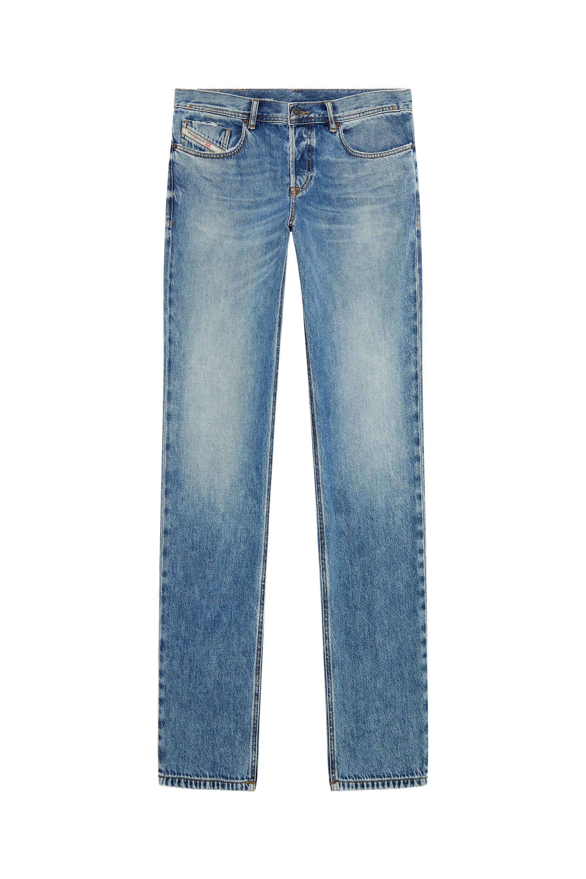 Diesel - Tapered Jeans 2023 D-Finitive 09H95, ミディアムブルー - Image 3
