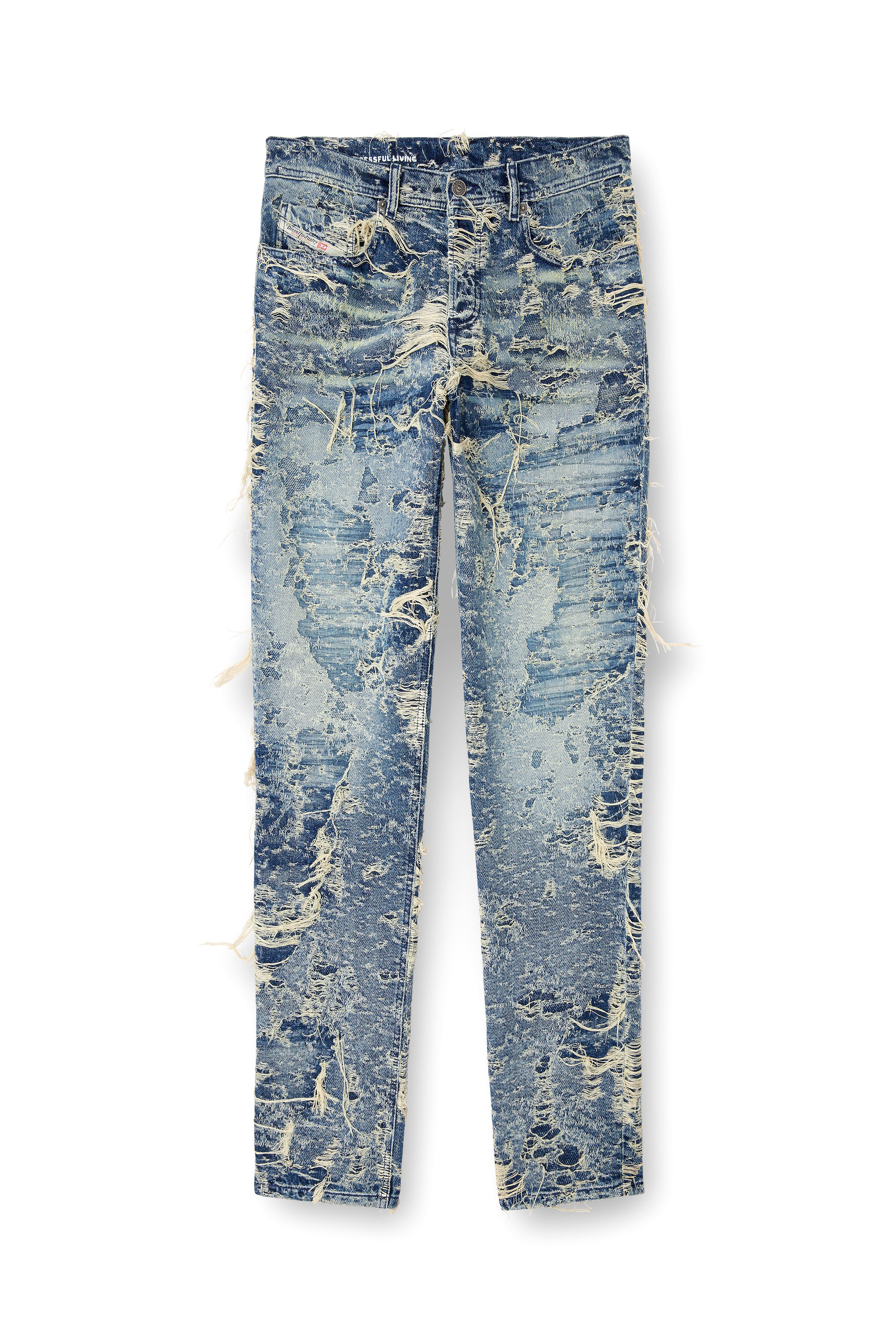 Diesel - Male's Regular Jeans 2023 D-Finitive 09M04, ミディアムブルー - 2