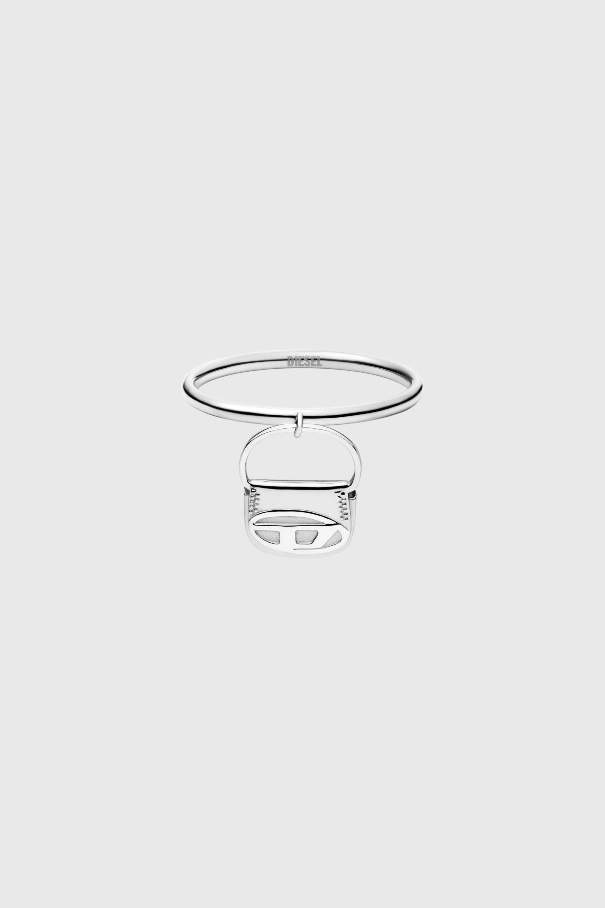 Diesel - DX1619040 JEWELLERY, Unisex's リング in シルバー - 2