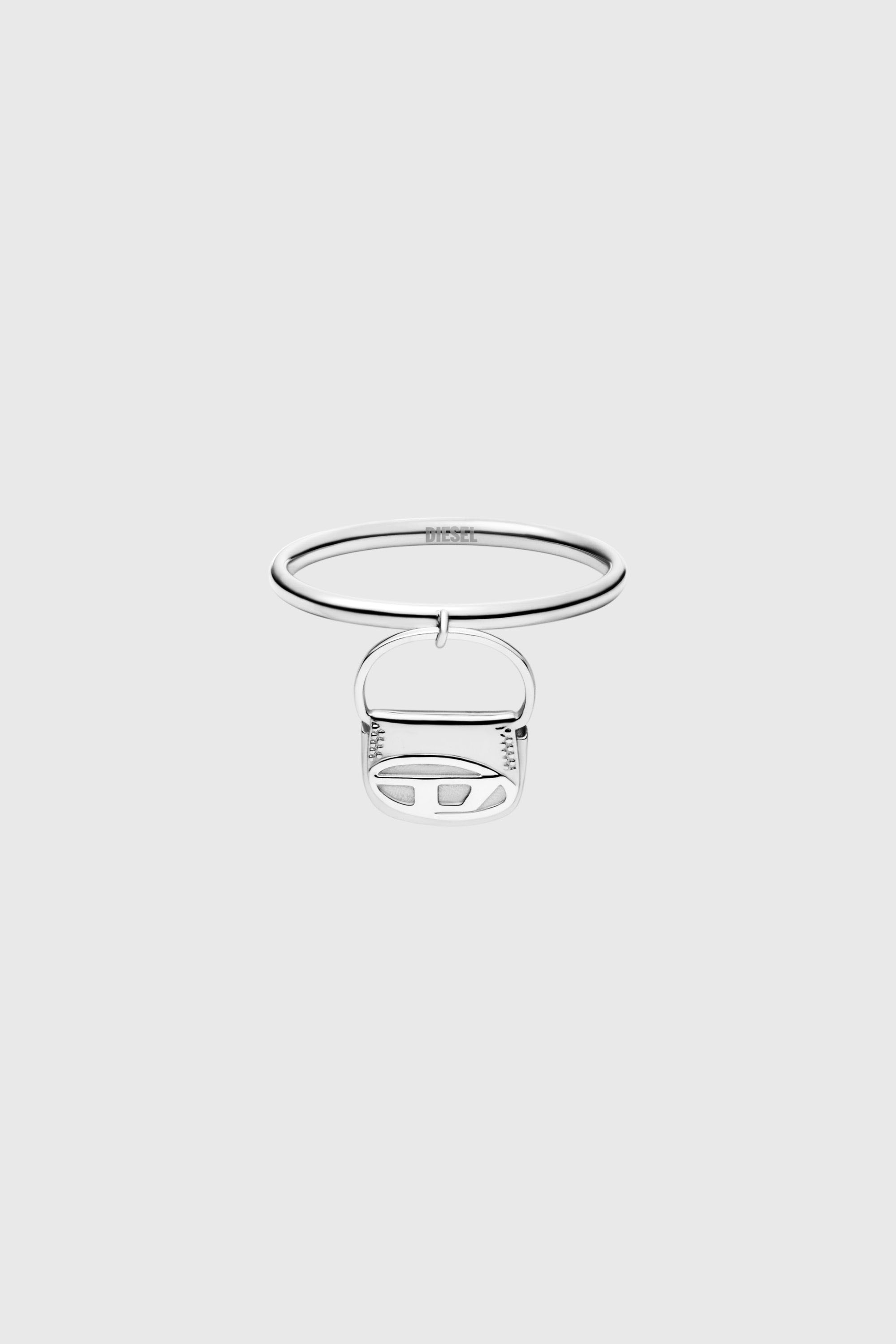 Diesel - DX1619040 JEWELLERY, Unisex's リング in シルバー - 2