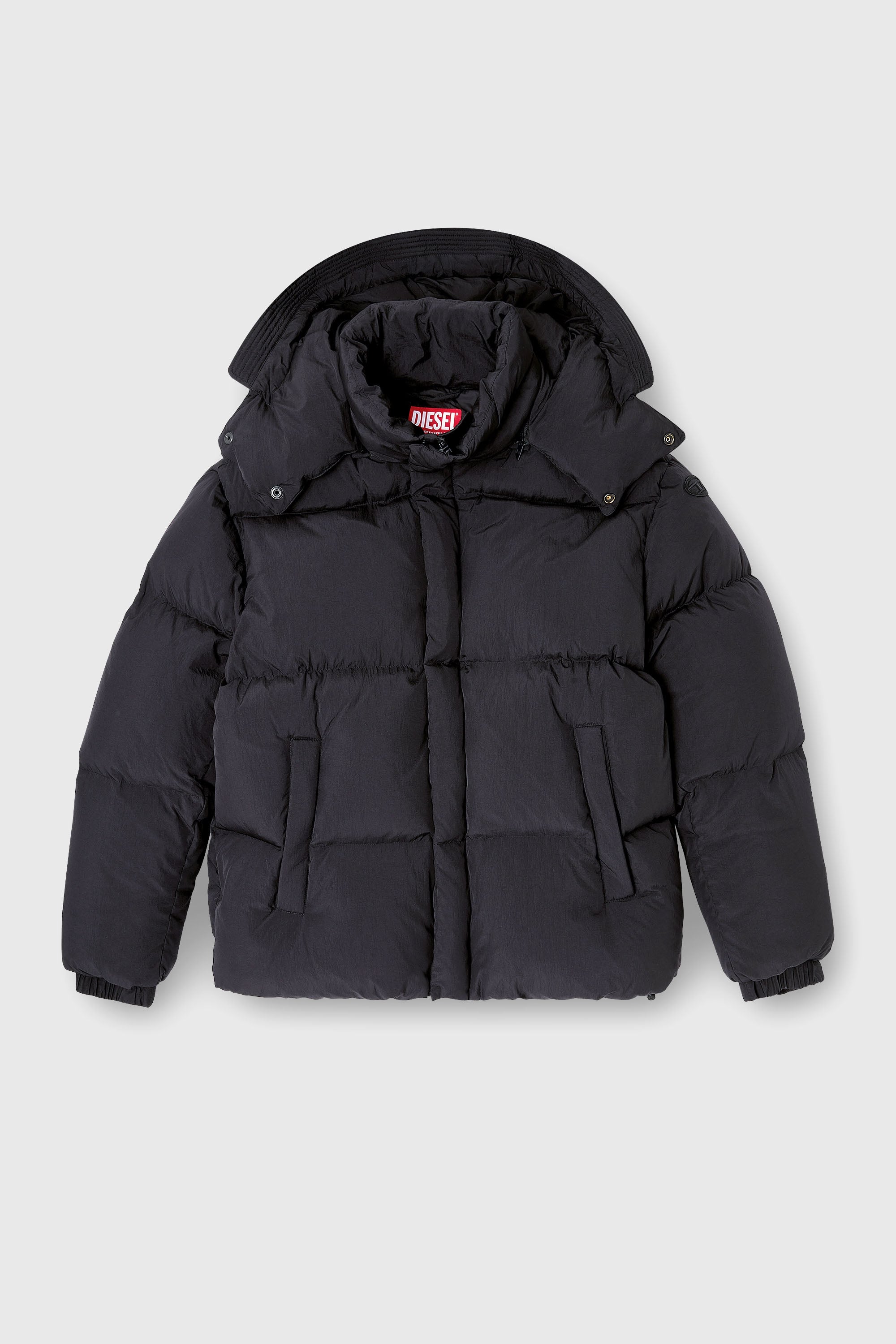 Diesel - W-ROLFYS-WRD, Male's ダウンジャケット in ダークグレー - 2