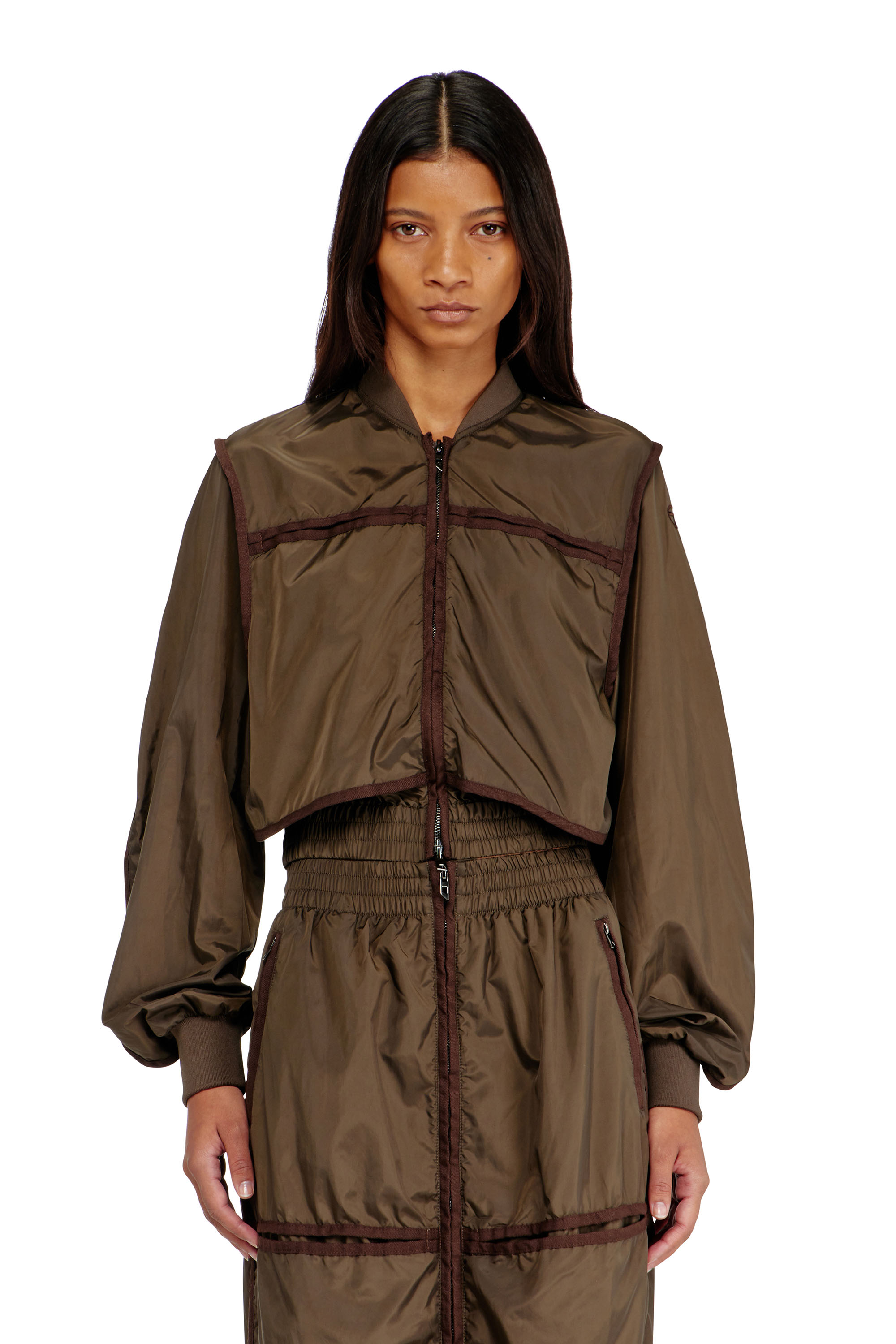 Diesel - G-OTHAM, Female's ジャケット in ブラウン - 3