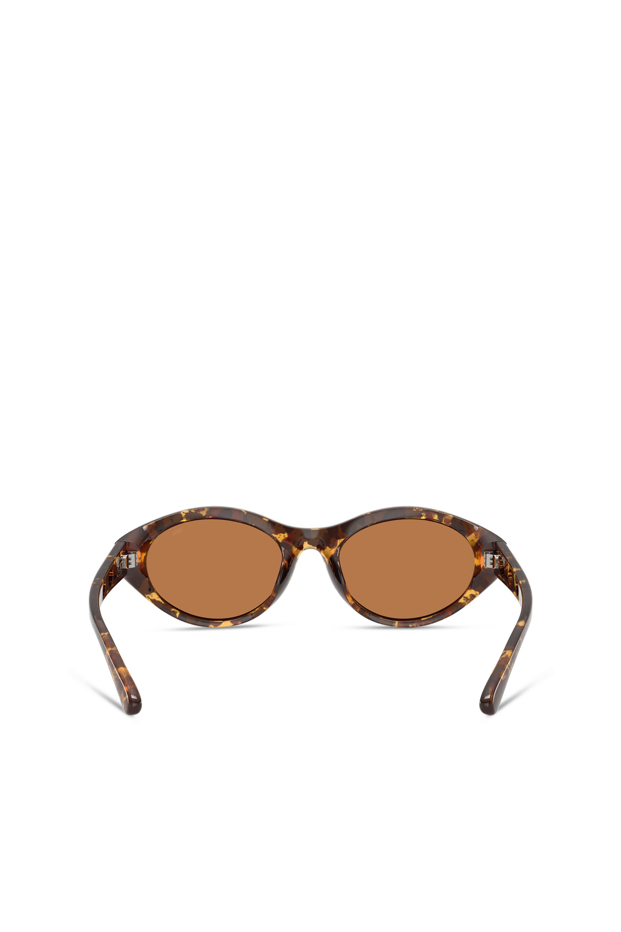 Diesel - 0DL3005U, Unisex's Oval sunglasses in ブラウン - 4