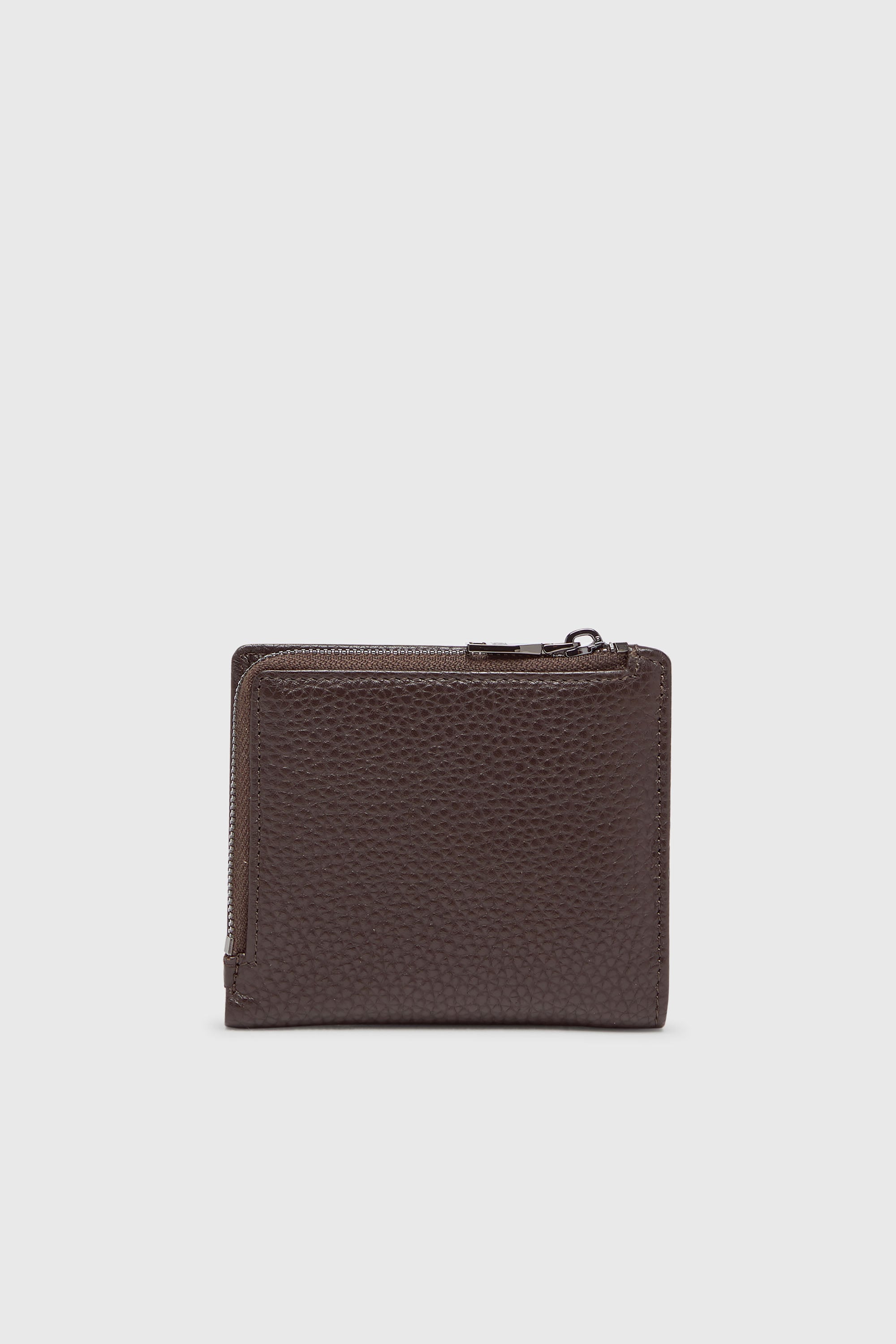 Diesel - HISSU EVO BI FOLD ZIP L, Male's 二つ折りウォレット in ブラウン - 2
