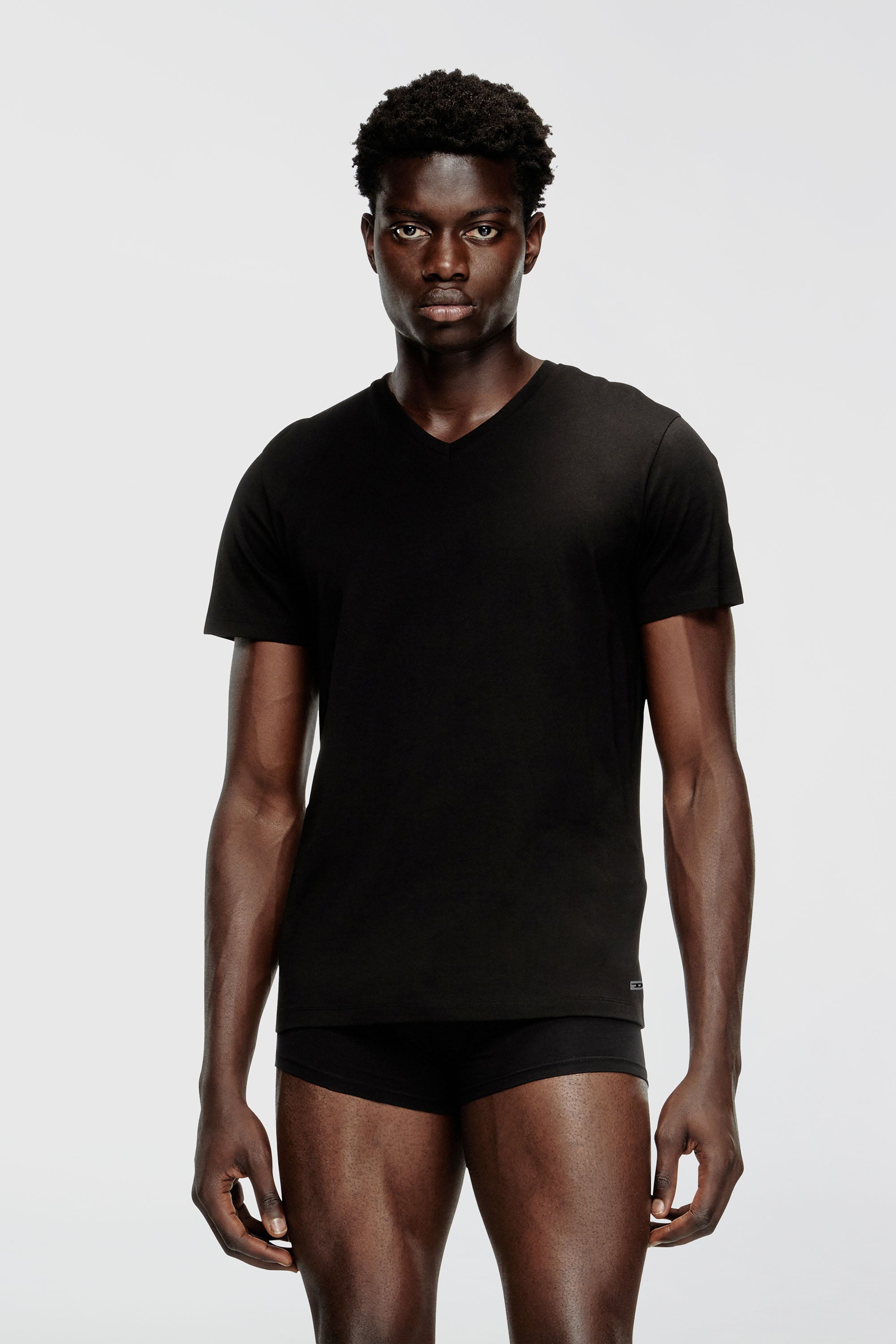 Diesel - MICHAEL-D-BOX-3PACK, Male's Tシャツ3枚パック in ブラック - 2