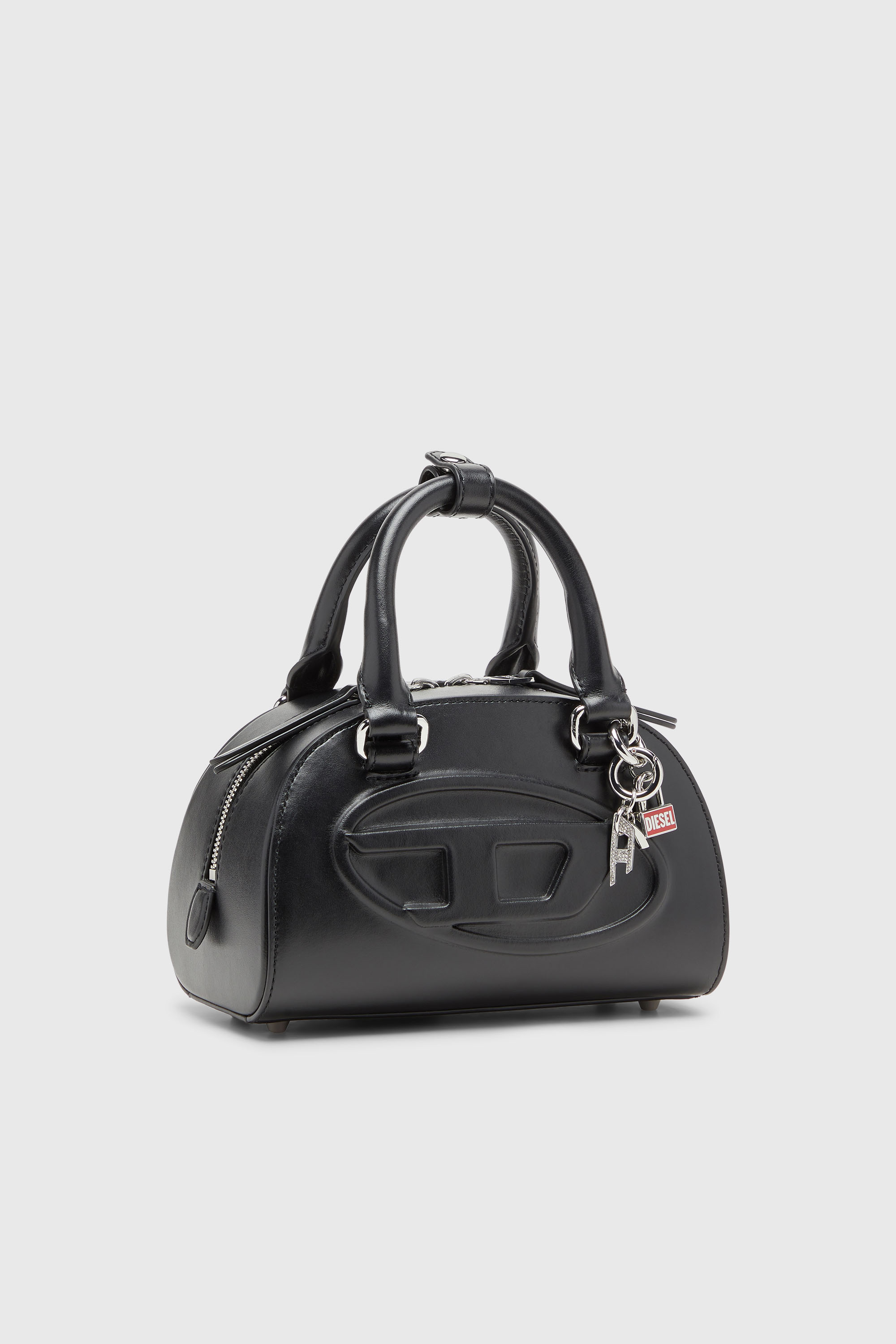 Diesel - CHARM-D, Unisex's Charm with rhinestone D charm in シルバー - 3