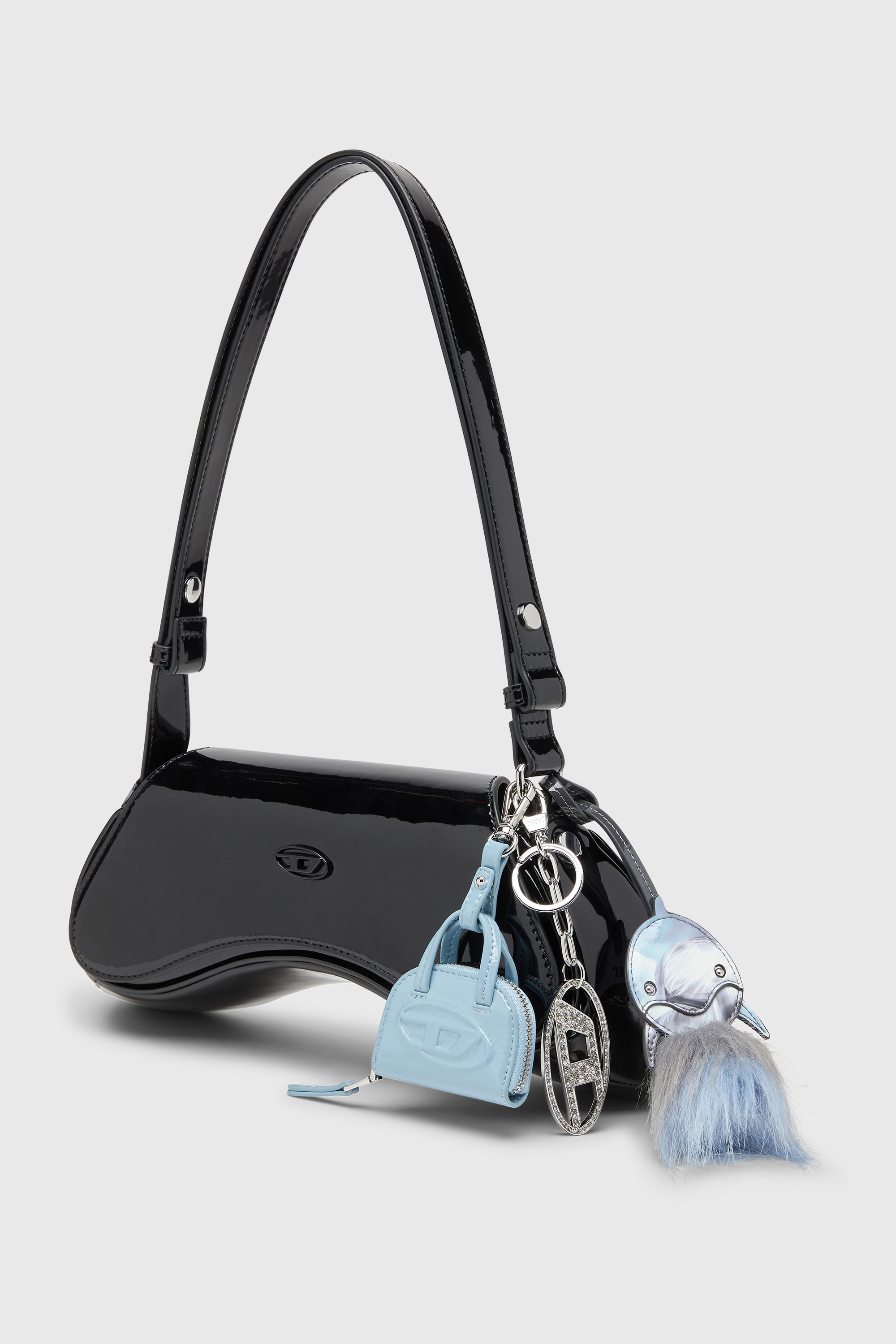 Diesel - PLAY CROSSBODY, Female's クロスボディバッグ in ブラック - 7