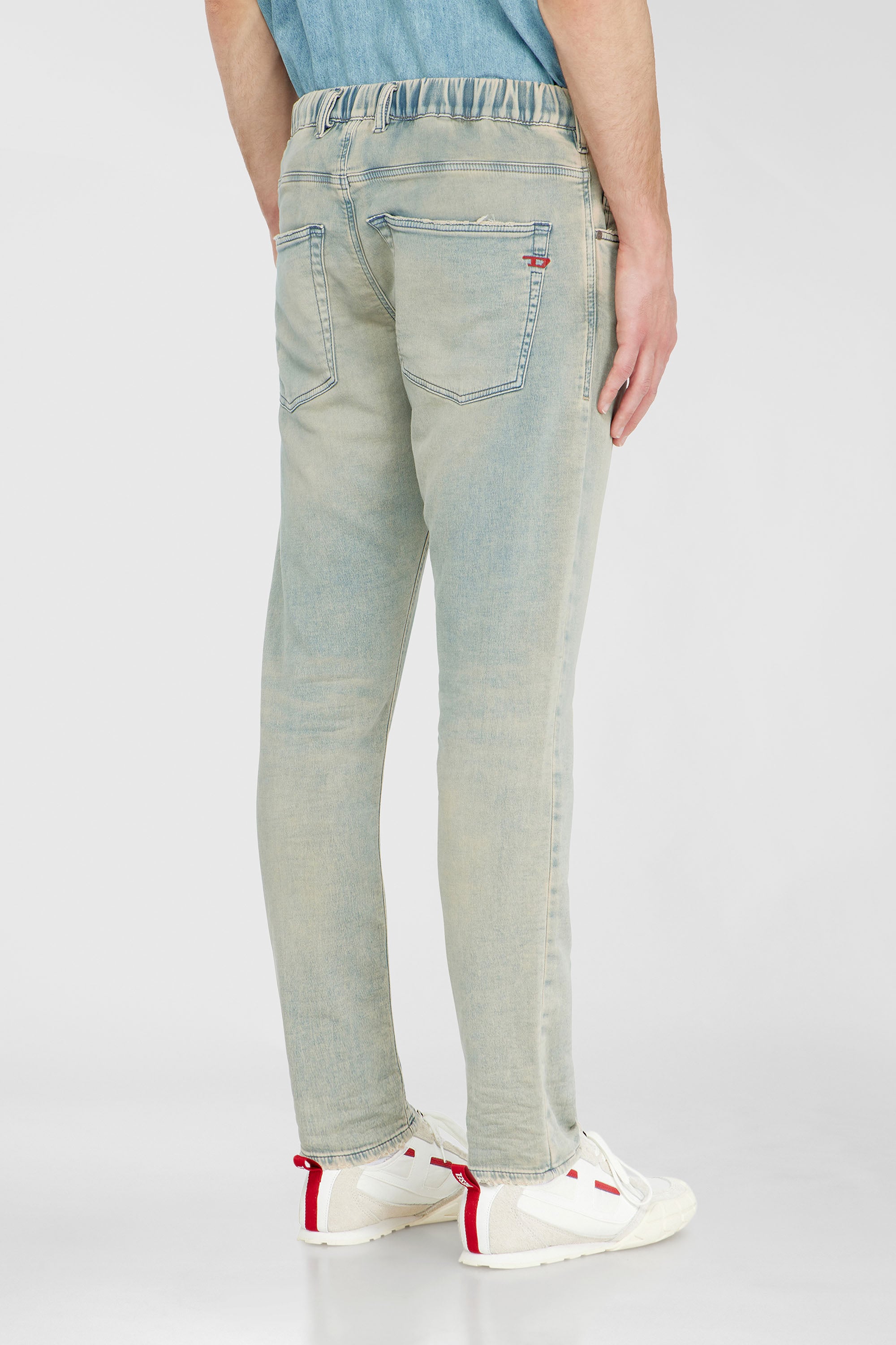 Diesel - Male's Regular 2032 D-Krooley-BW Joggjeans&reg; 068WK, ライトブルー - 4