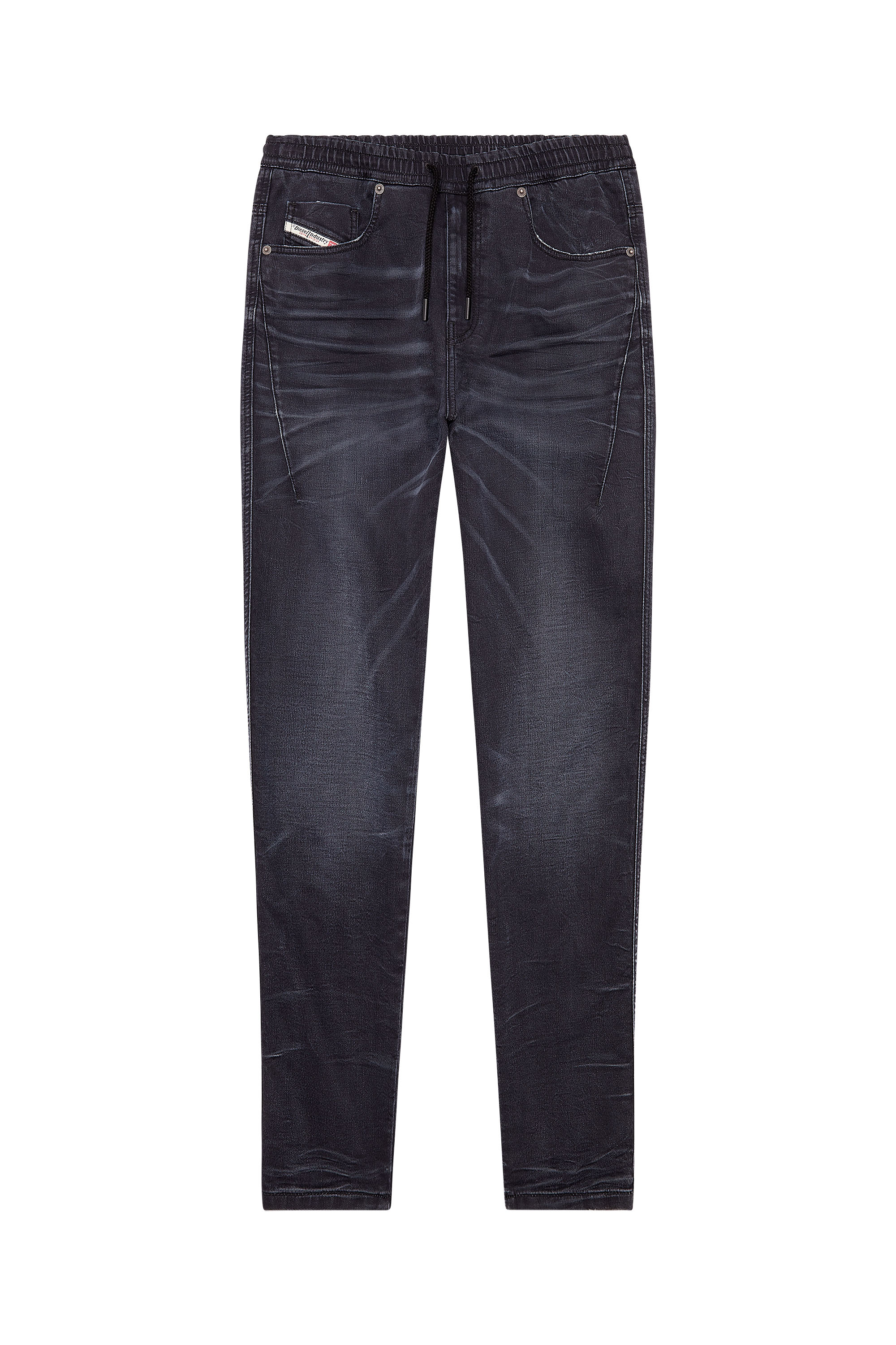 Diesel - Boyfriend 2041 D-Fayza Joggjeans® 068HQ, ブラック/ダークグレー - Image 1