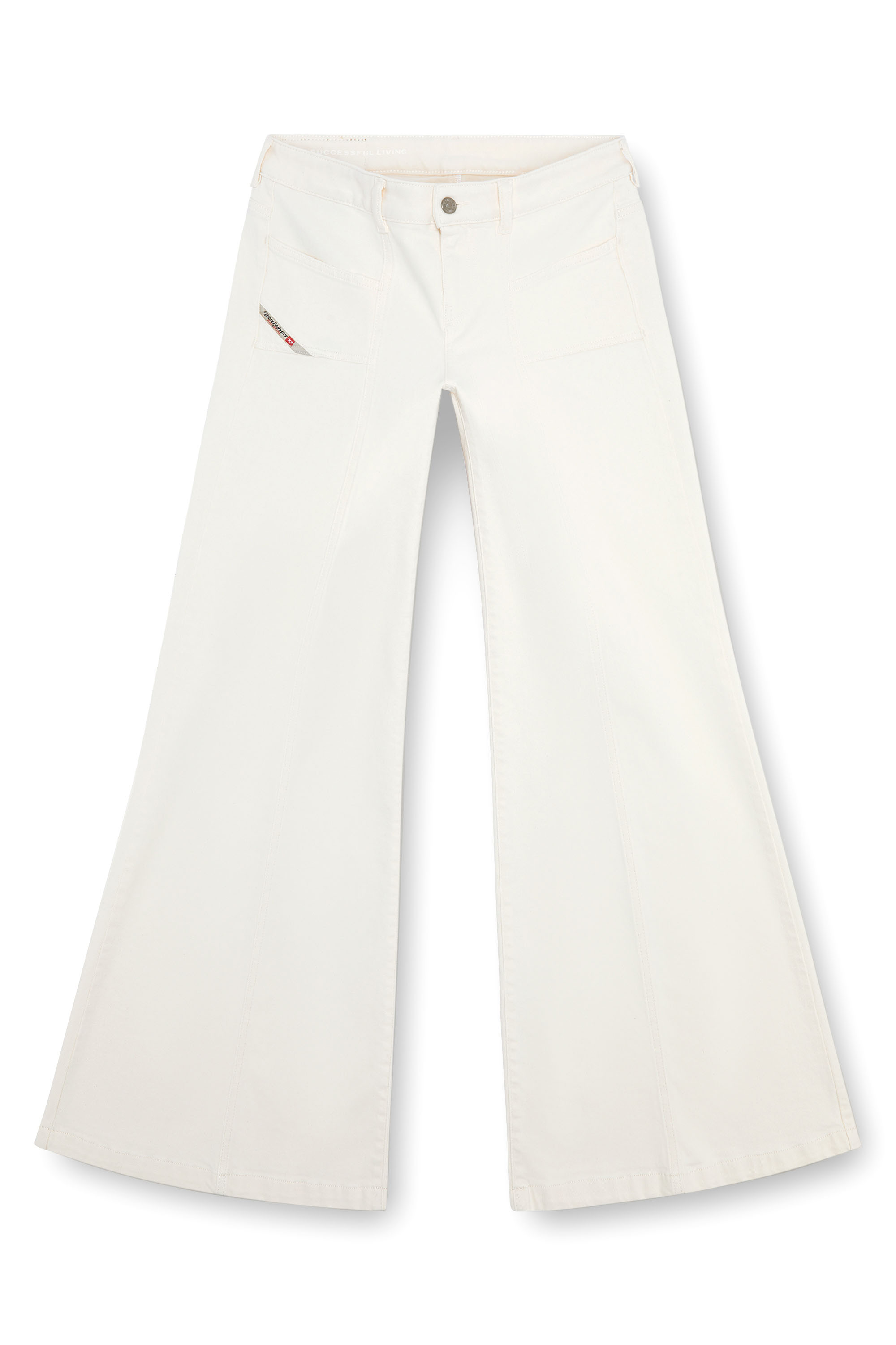 Diesel - Female's Flare Jeans D-Akii 09J68, ホワイト - 3