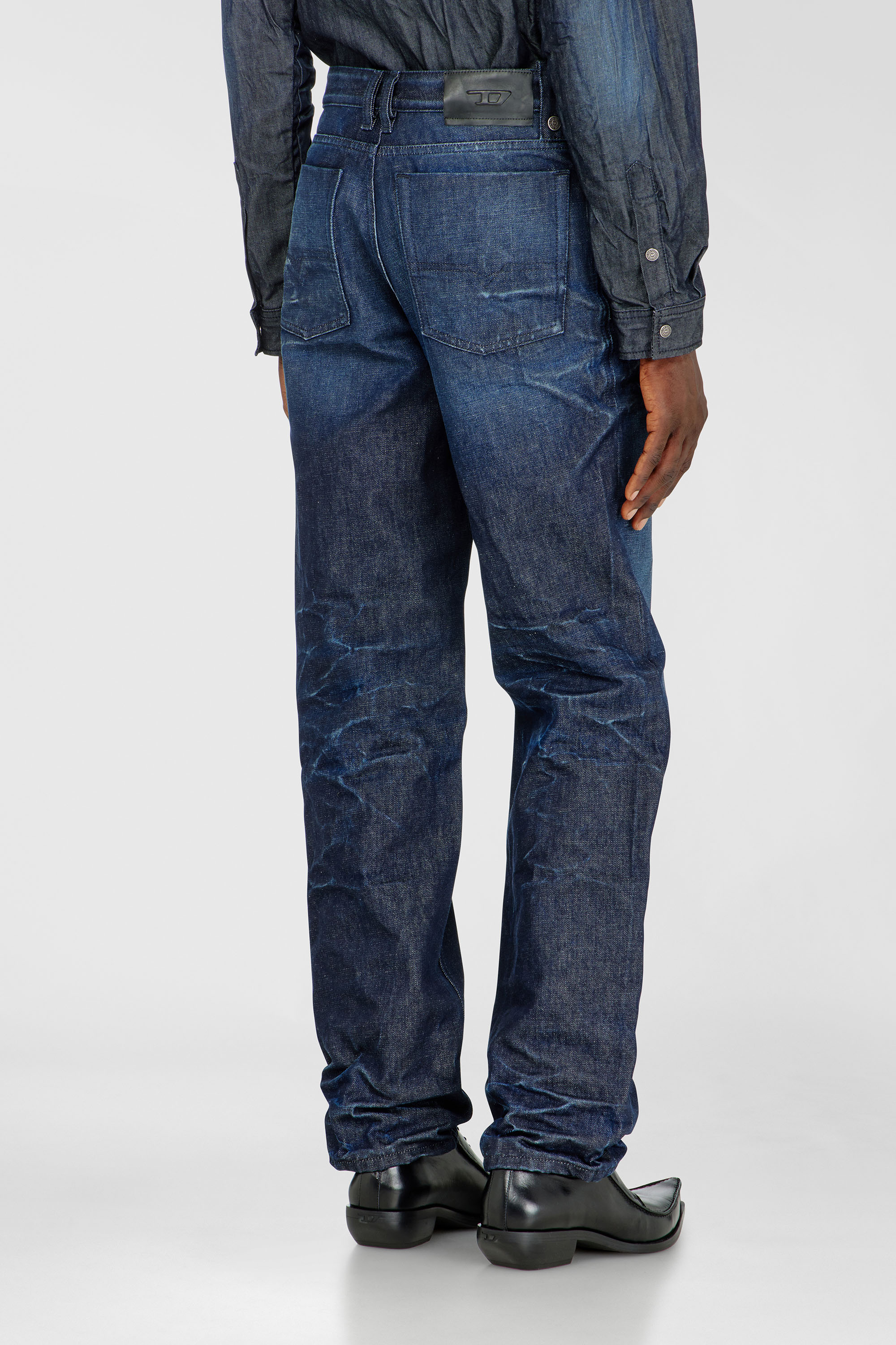 Diesel - Male's Regular Jeans 1991 D-Voeed 007GF, ダークブルー - 6