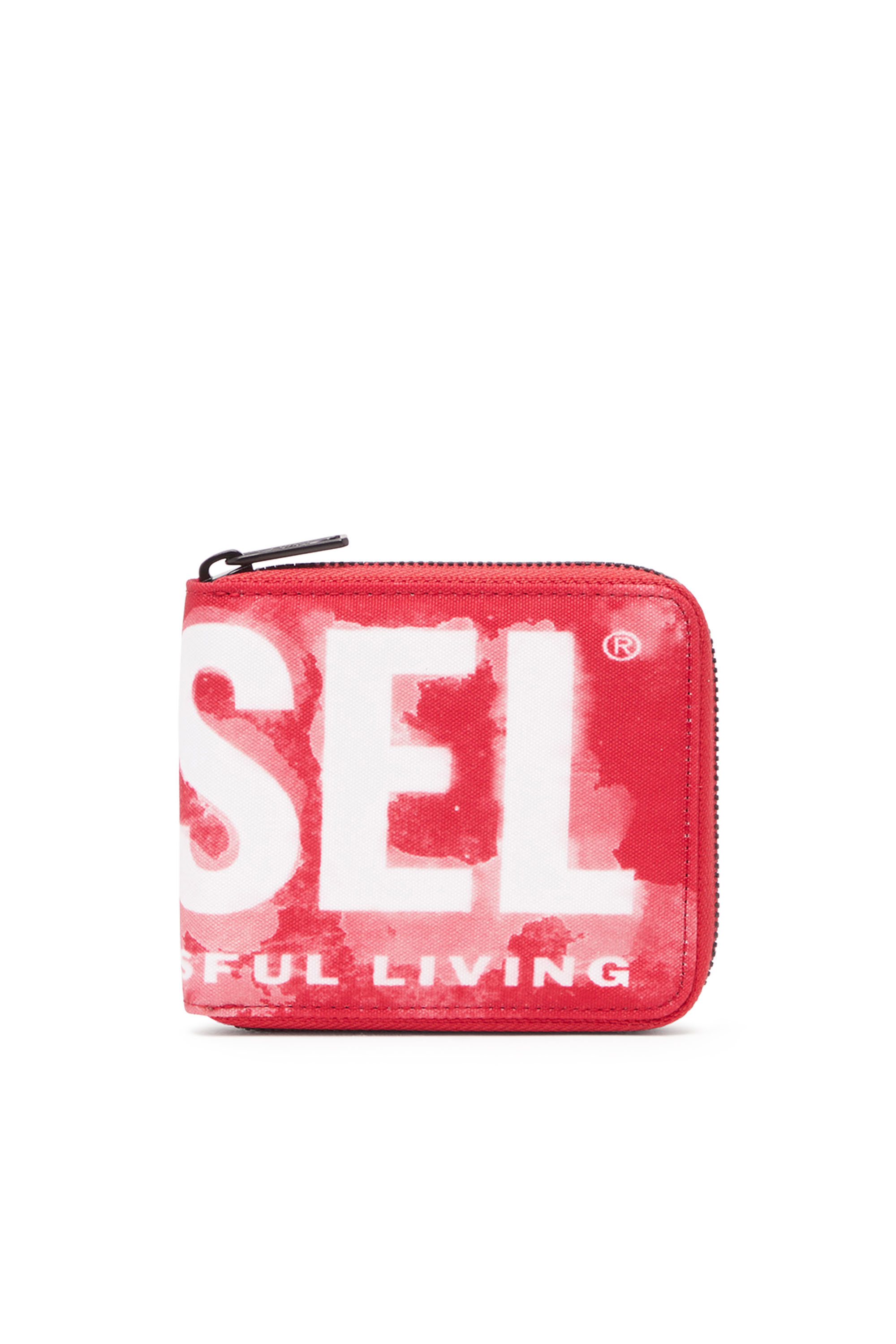 Diesel - RAVE BI-FOLD COIN ZIP XS, レッド - Image 1