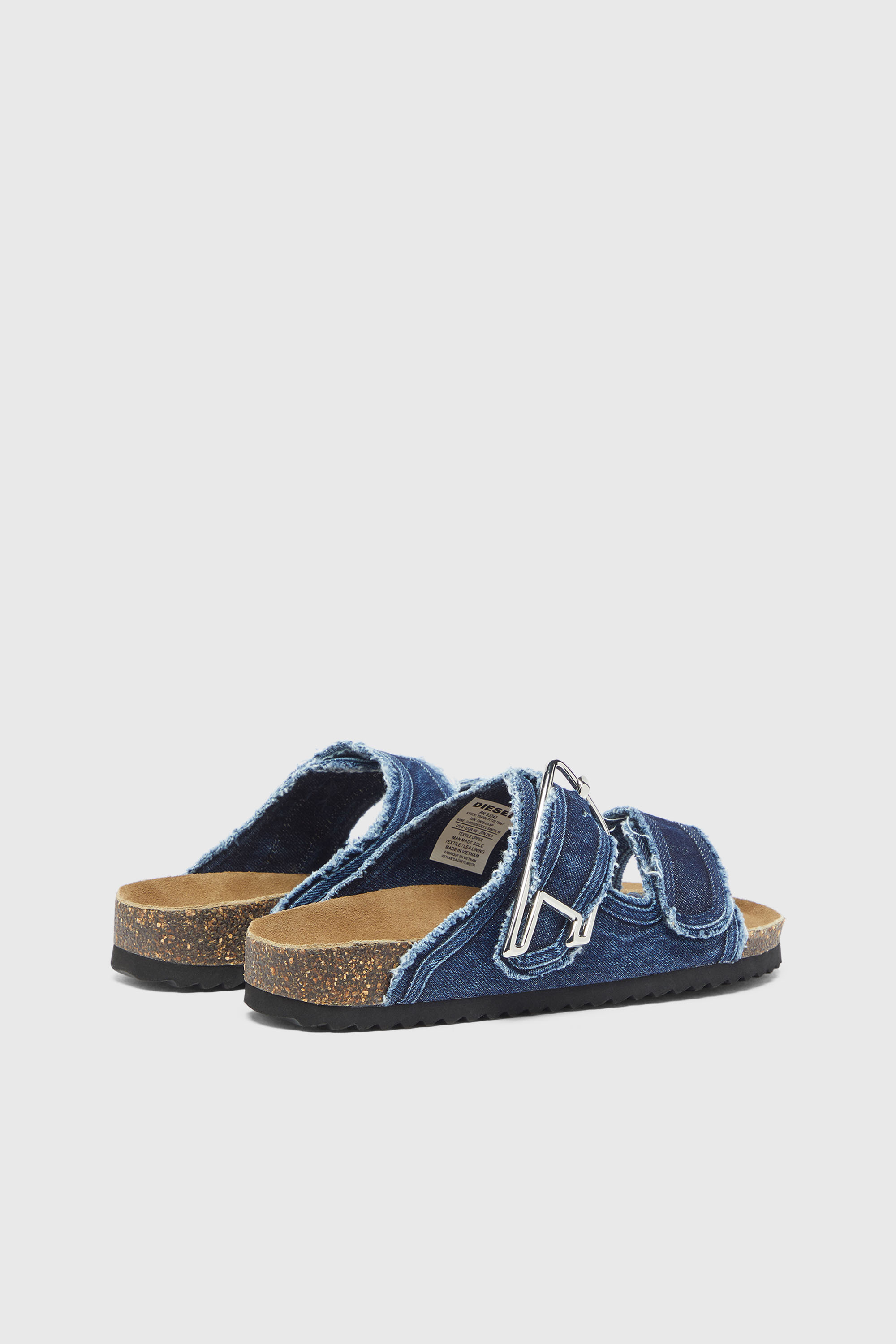 Diesel - D-WOODSTOCK D SANDAL W, Female's サンダル in ミディアムブルー - 3