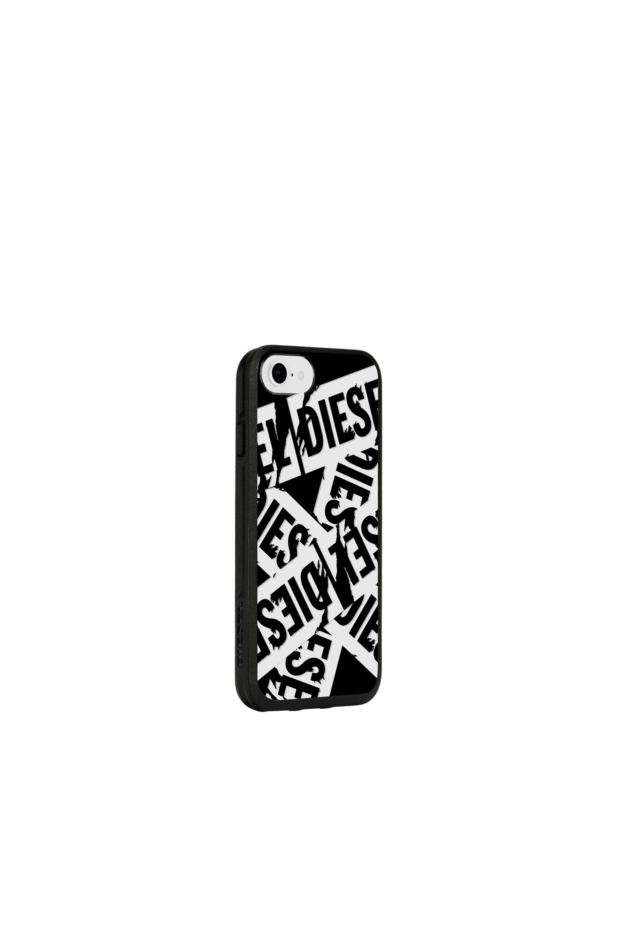 Diesel - MULTI TAPE BLACK/WHITE IPHONE 8/7/6S/6 CASE, Unisex's Multi tape black/white case, iPhone 8/7/6s/6 in ブラック - 4