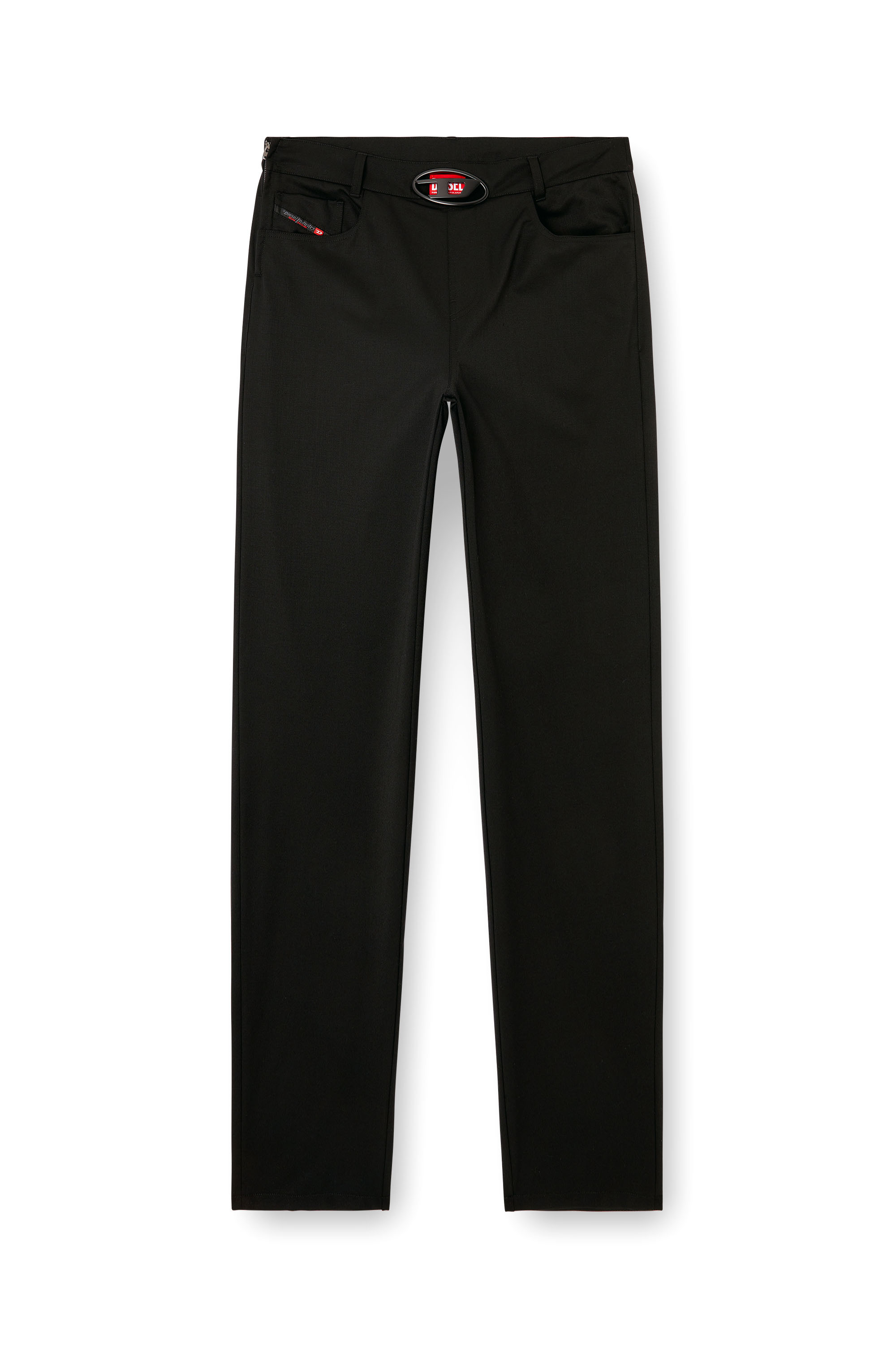 P-BEECK Cargo pants in faded organic cotton｜ブラック