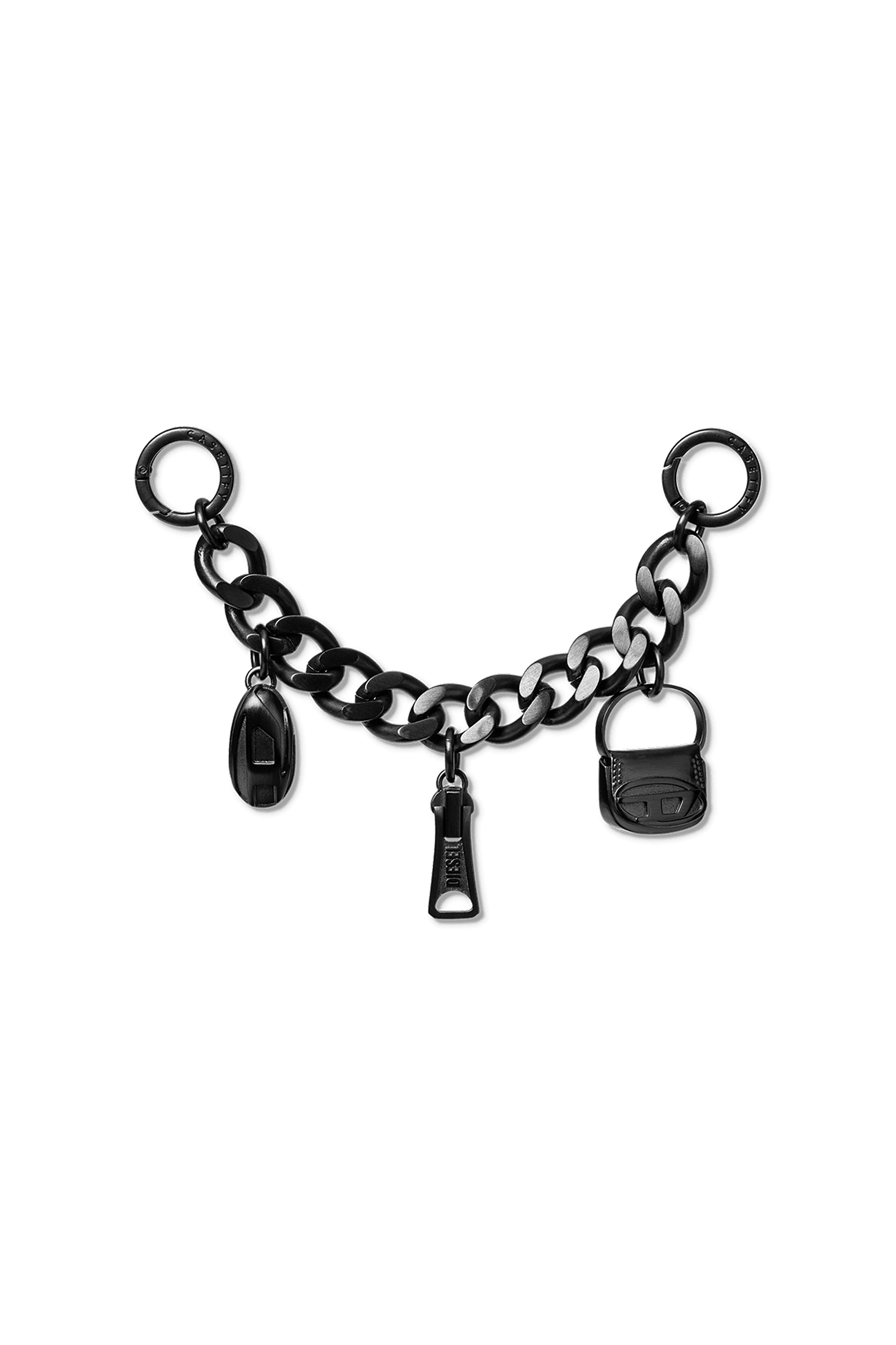 Diesel - 60375 CASETIFY  CHARMS CHAIN, Unisex's UNIVERSAL in ブラック - 1