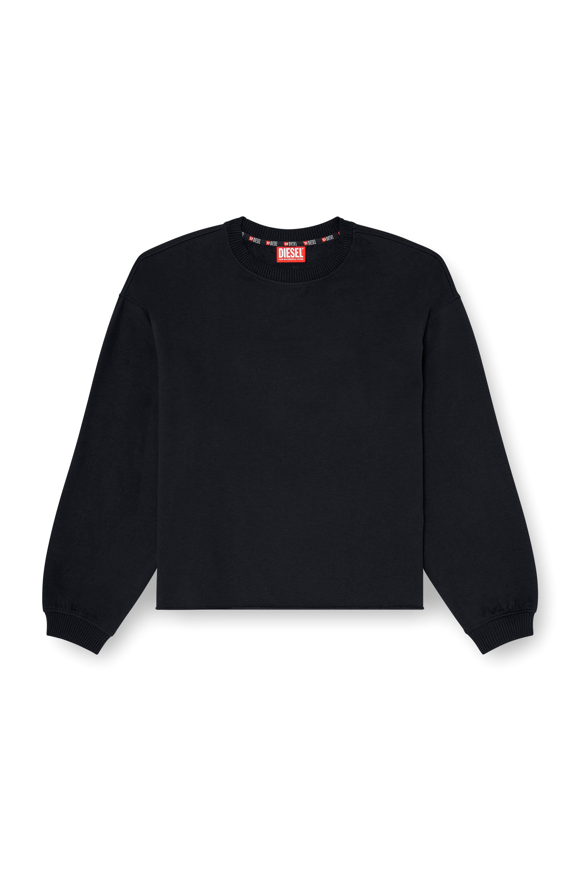 Diesel - PATRICIA-D-CORE, Female's プルオーバースウェット in ブラック - 2