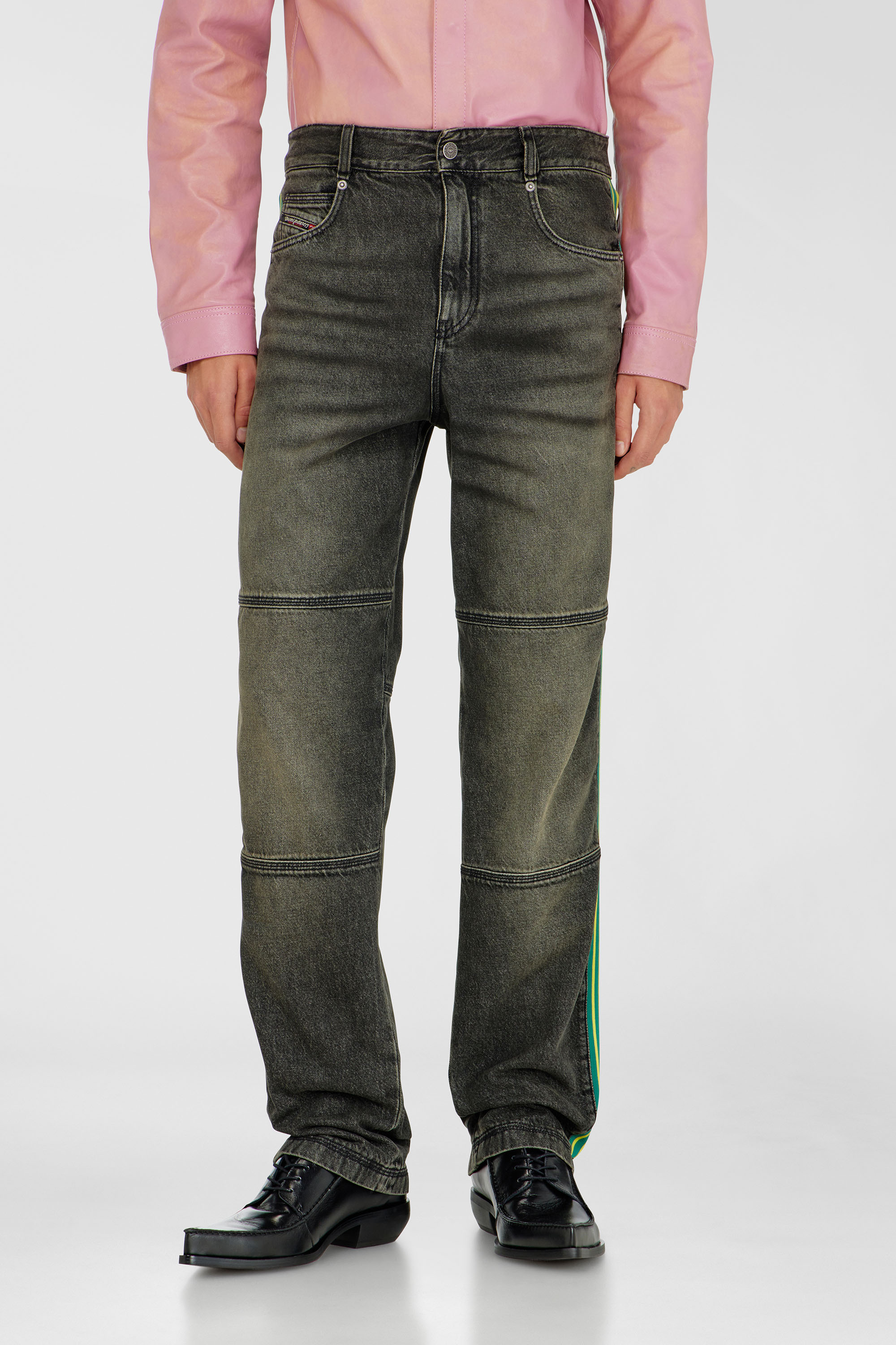 Diesel - Male's Regular Jeans D-Arbus 0DBEZ, ブラック/ダークグレー - 5