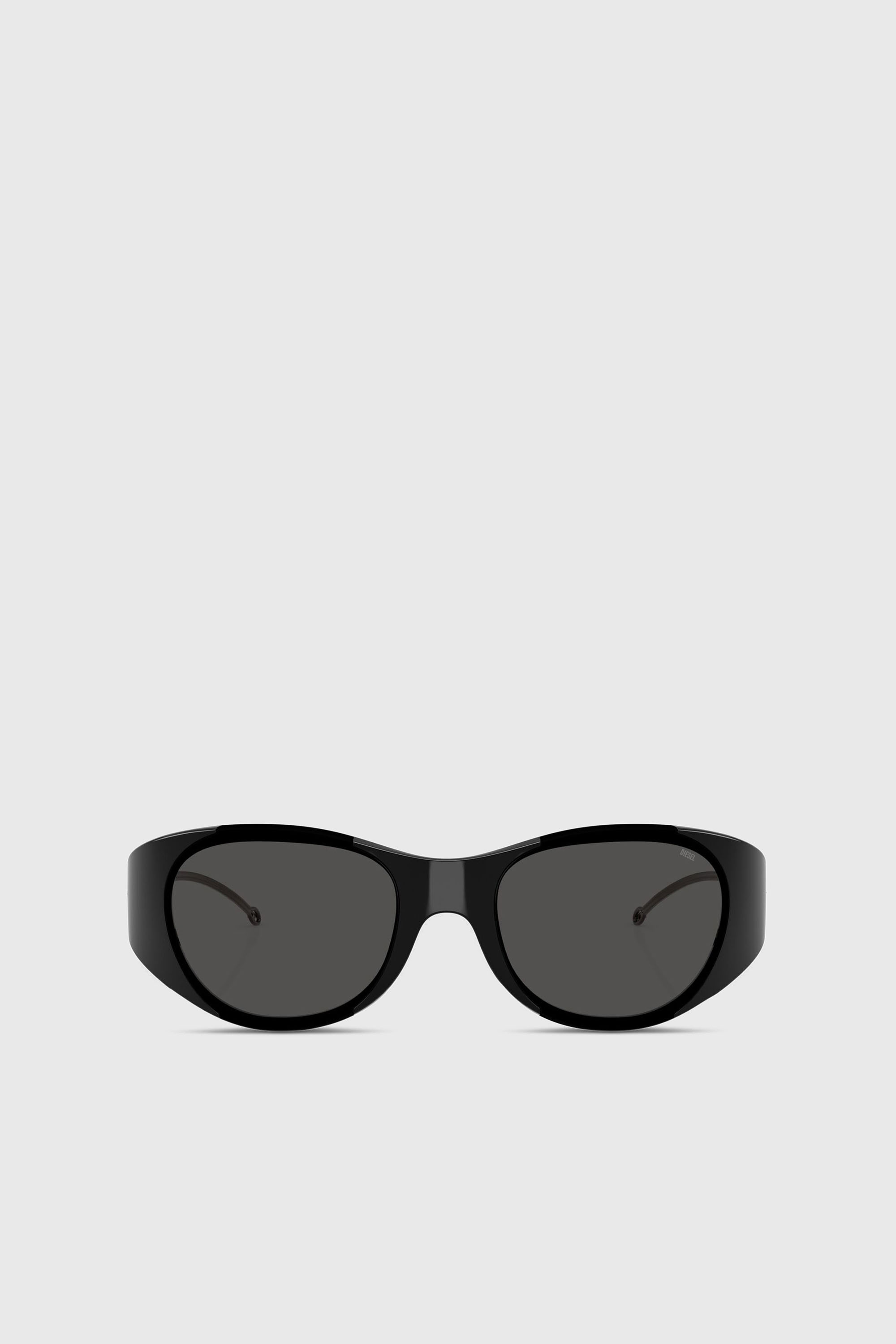 Diesel - 0DL3003, Unisex's Iconic oval sunglasses in ダークグレー - 1