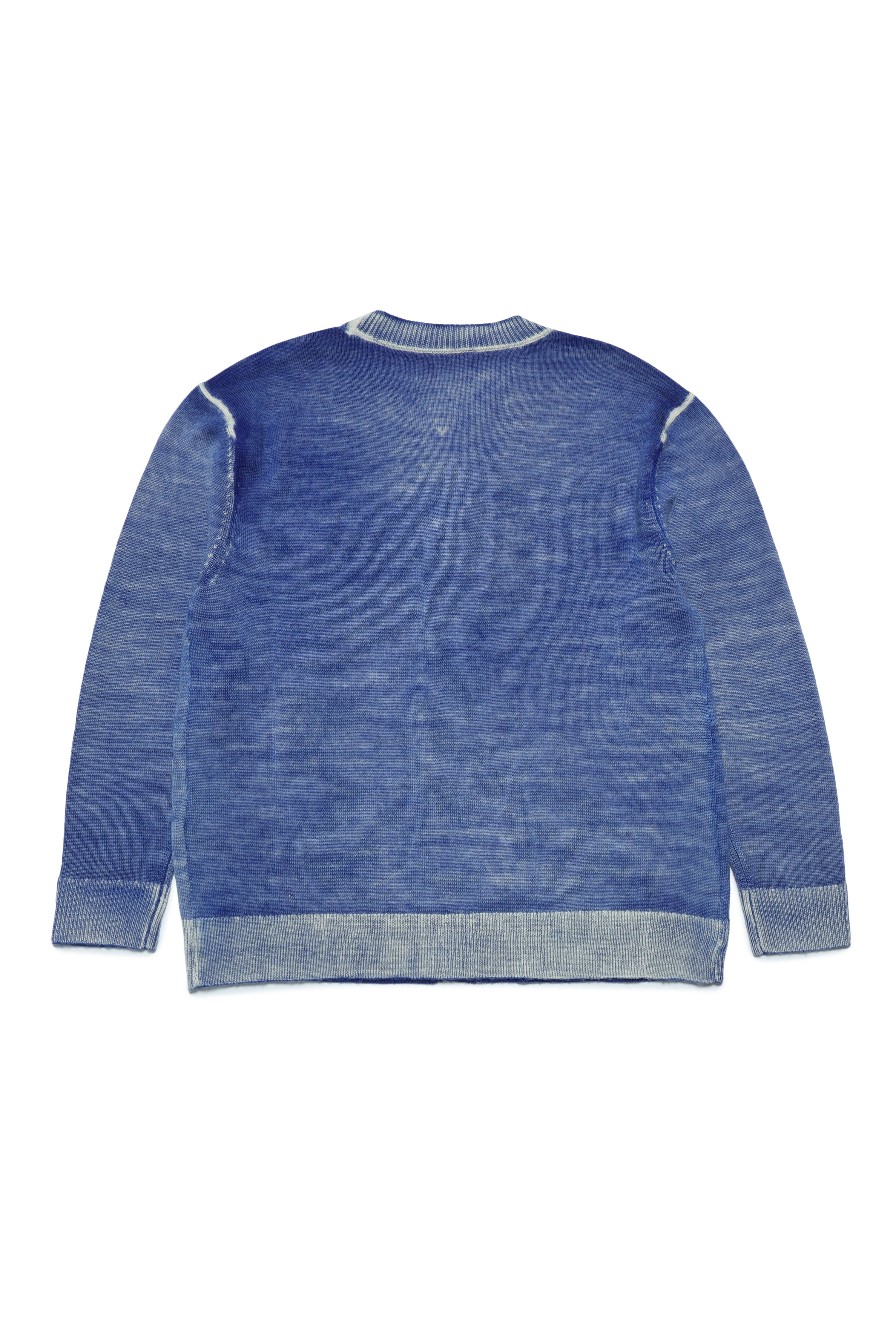 Diesel - KLARENCE CARDIGAN OVER, ブルー - Image 2