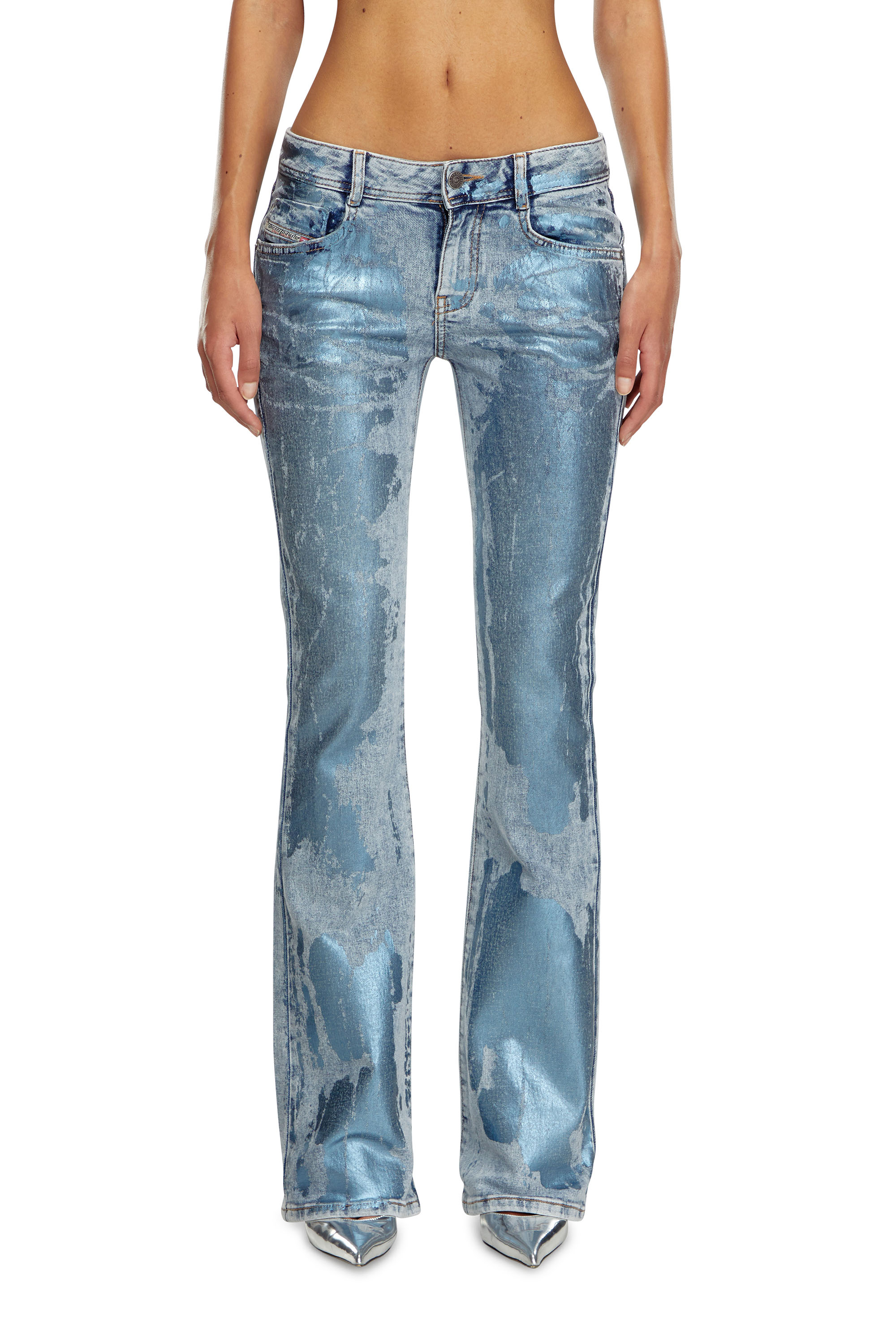Diesel - Female's Bootcut Jeans 1969 D-Ebbey 0AJEU, ライトブルー - 1