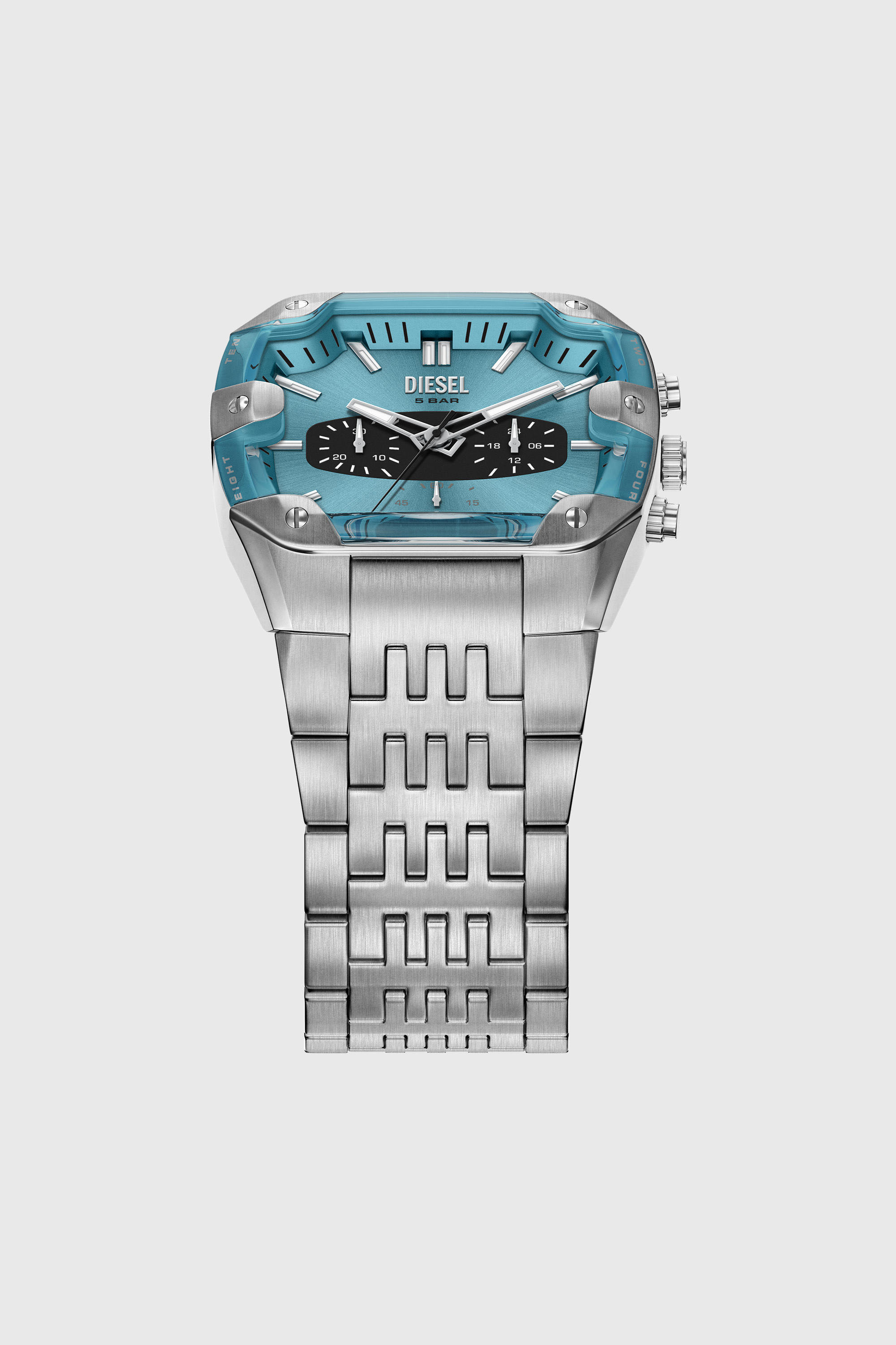 Diesel - DZ4725 WATCH, Male's 時計 in シルバー - 4