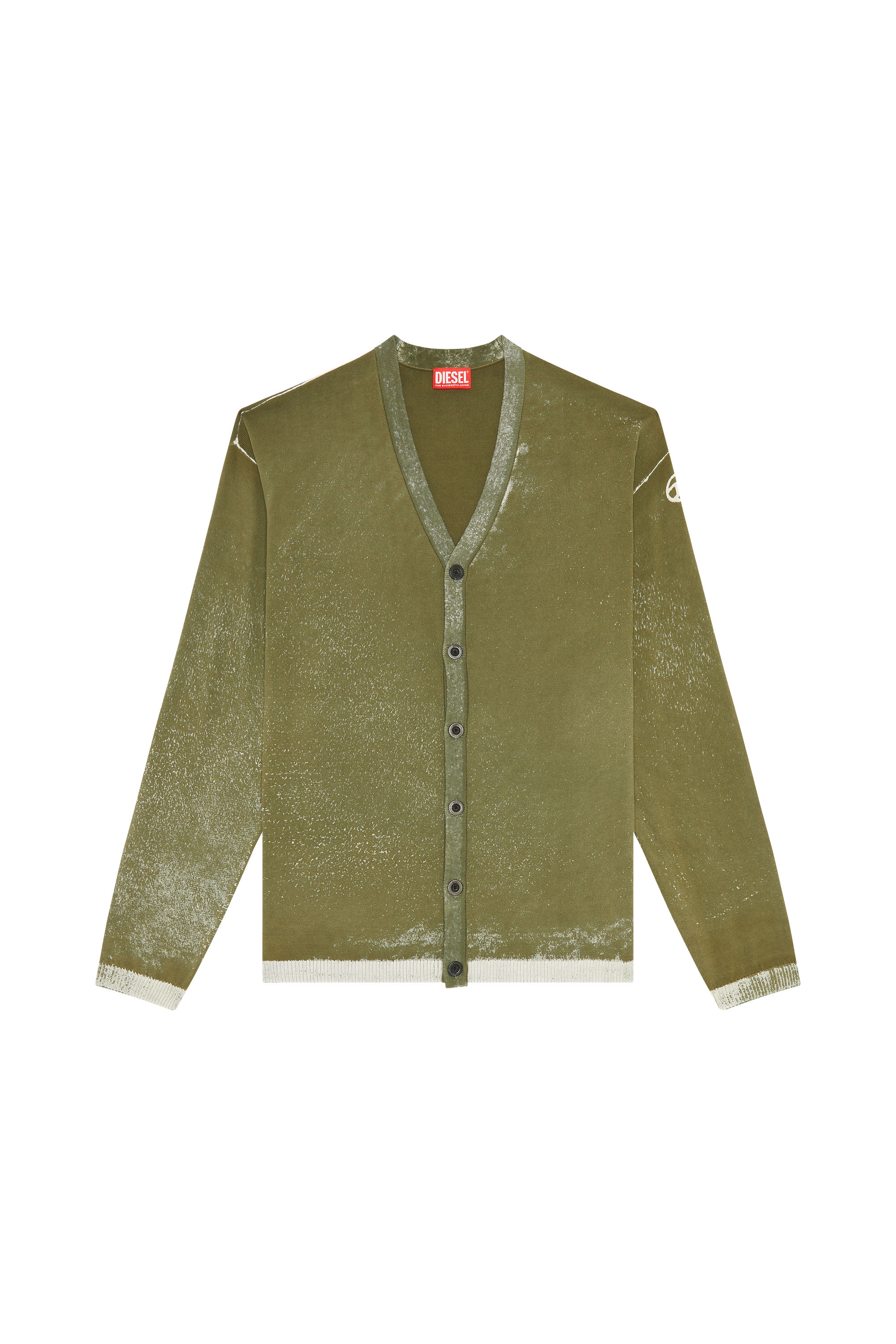 Diesel - K-LARENCE-CARDIGAN-B, ミリタリーグリーン - Image 6