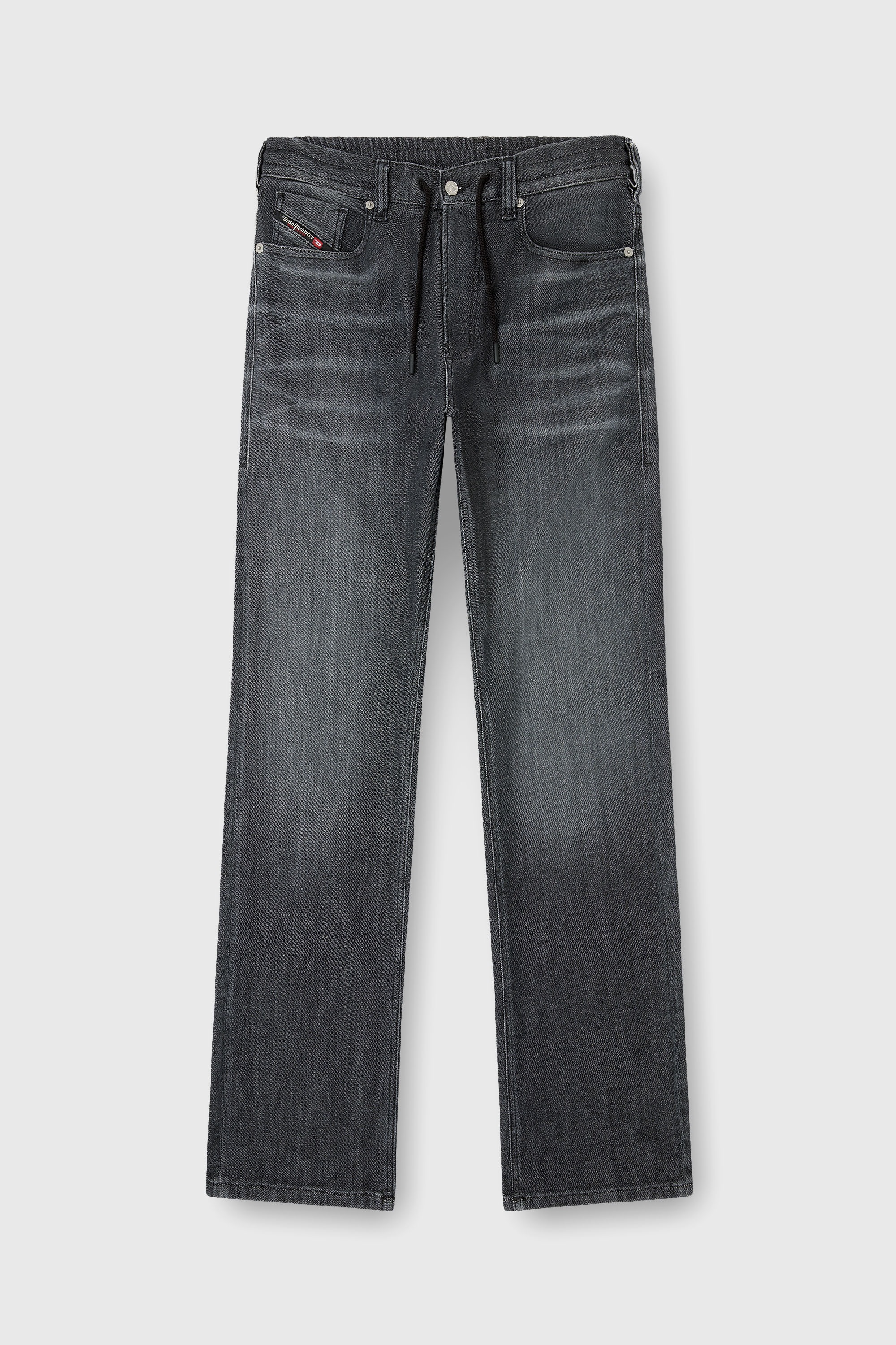 Diesel - Male's Relaxed 2080 D-Reel Joggjeans&reg; 09M66, ブラック/ダークグレー - 2