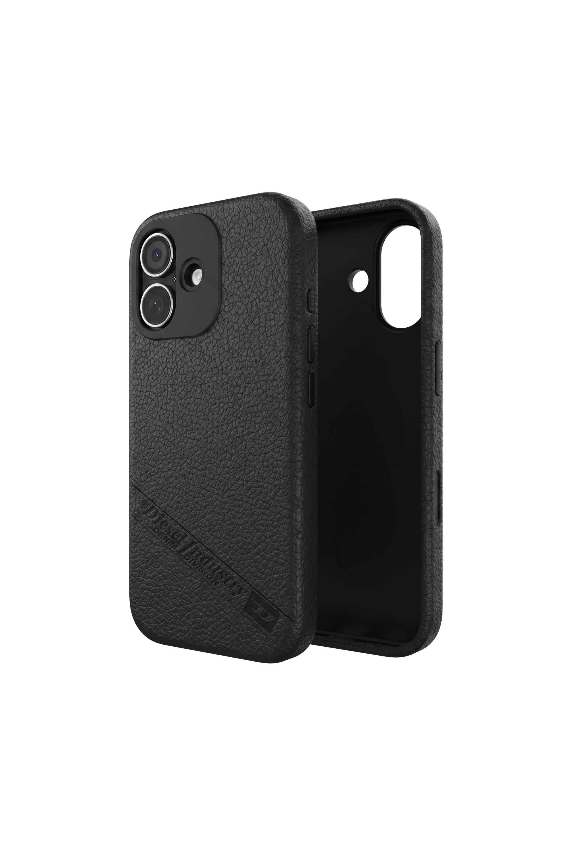 Diesel - 60640 MOULDED CASE, Unisex's Flag D case with MagSafe for iPhone 17 in ブラック - 1