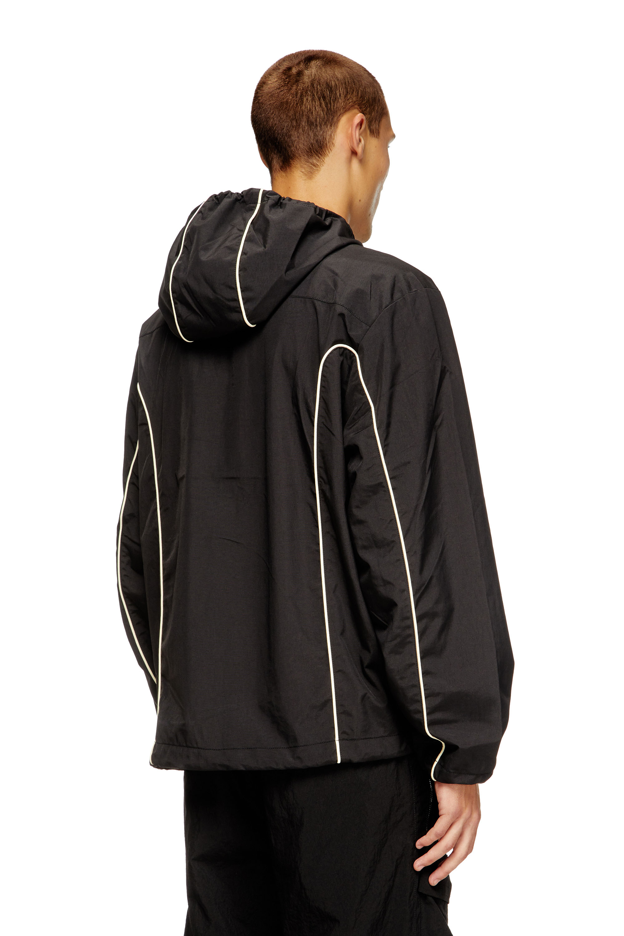 Diesel - J-HIVES, Male's ウインド ブレーカー in ブラック - 4