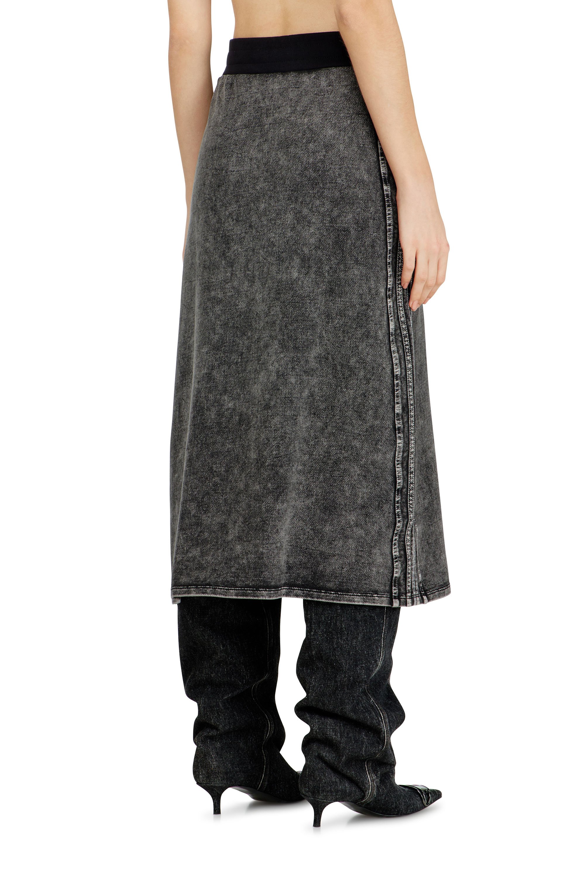 Diesel - O-ERMY, Female's スカート in ダークグレー - 4