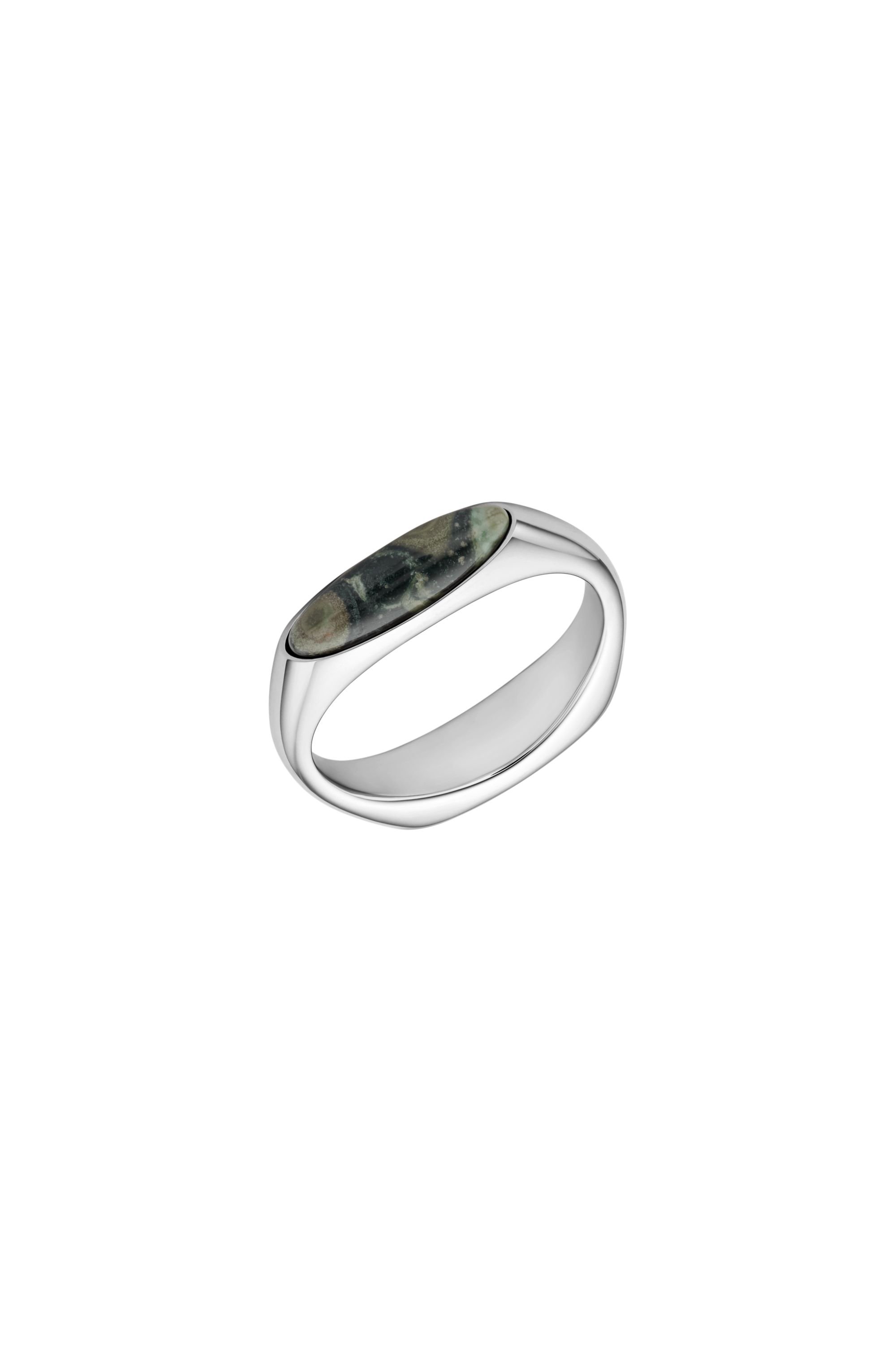 Diesel - DX167940 JEWELLERY, Unisex's Stainless Steel Signet Ring in シルバー - 1