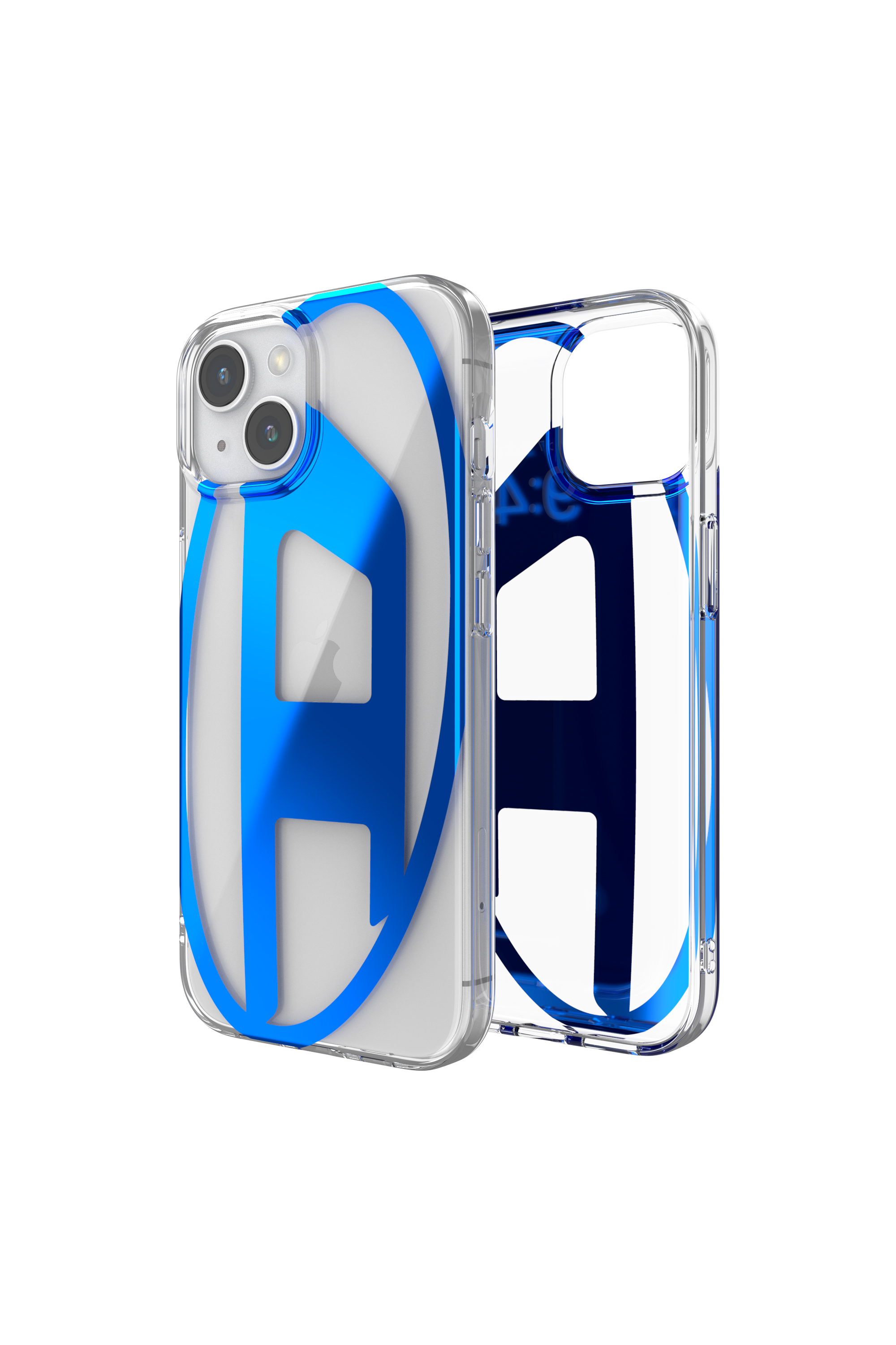 Diesel - 54102 MOULDED CASE, Unisex's iPhone 15 クリアケース in ブルー - 1
