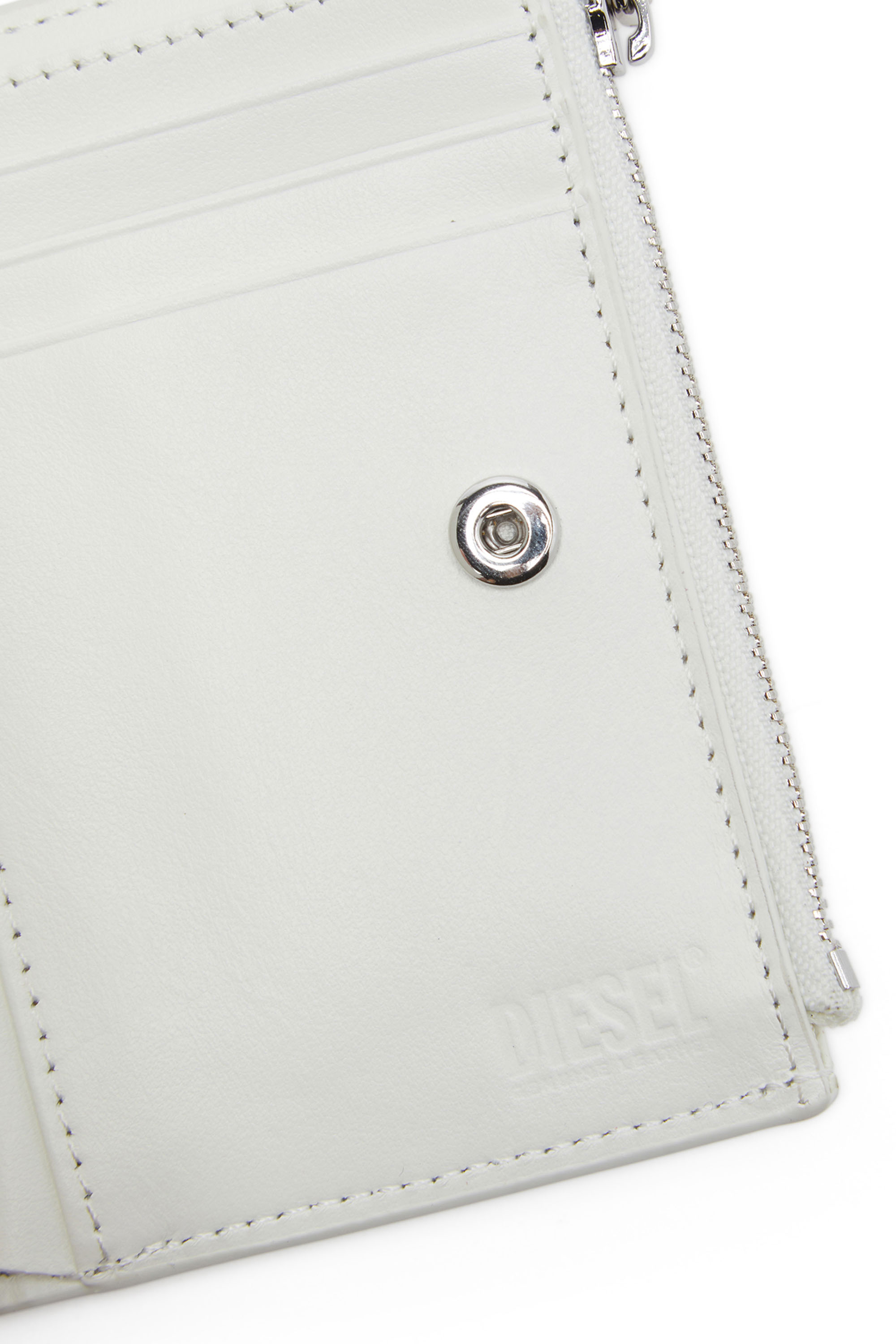 1DR TRI FOLD COIN XS II Tri-fold wallet in leather｜ウィメンズ｜DIESEL