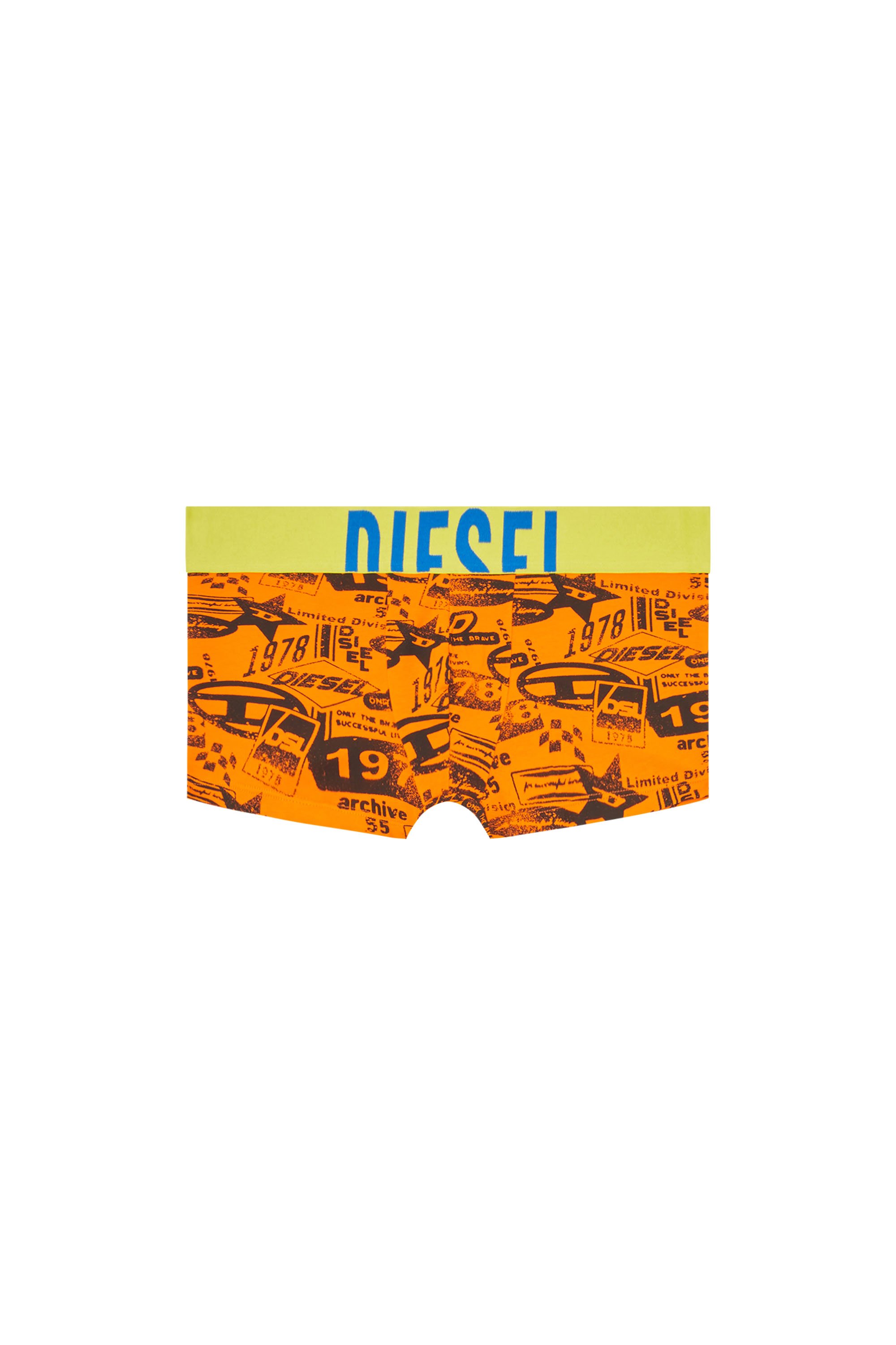 Diesel - DAMIEN-D-POP-40, Male's ボクサーパンツ in オレンジ - 4