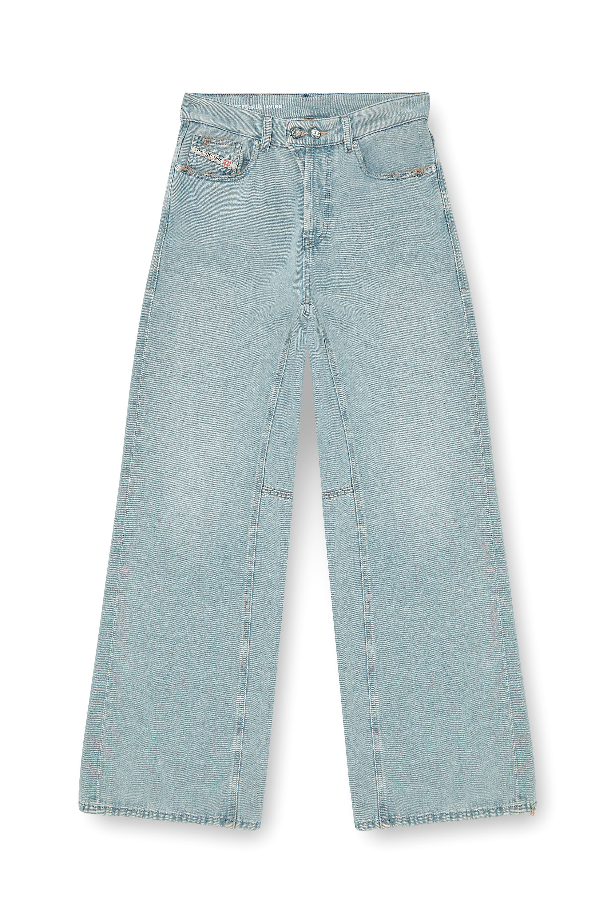 Diesel - Female's Relaxed Jeans 1996 D-Sire 09P84, ライトブルー - 6