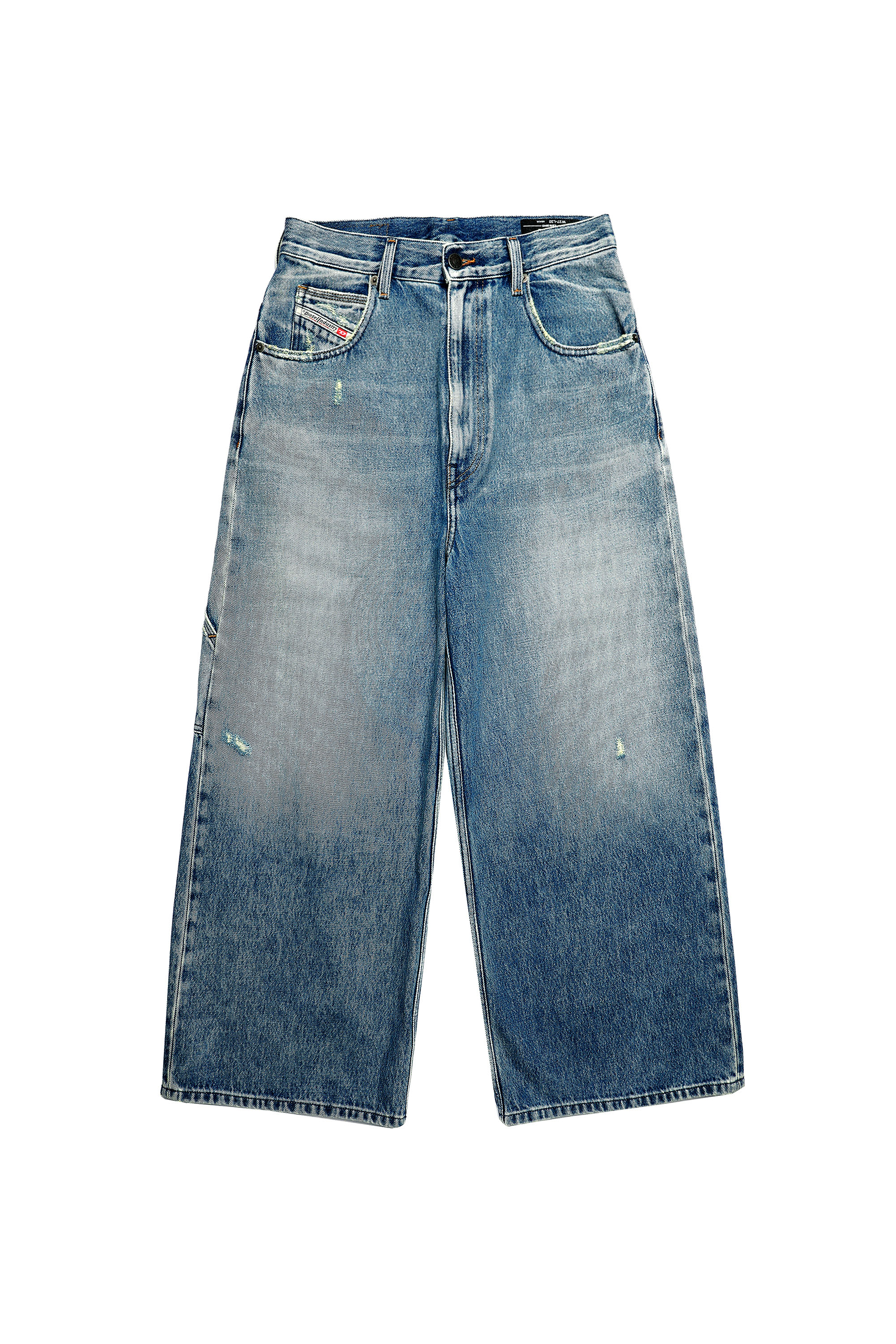 Diesel - D-Luite 09A58 Bootcut and Flare Jeans, ミディアムブルー - Image 6