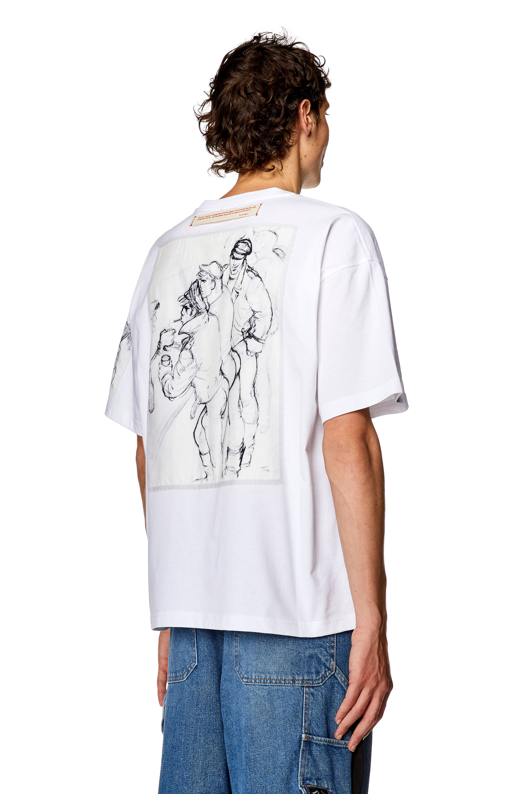 Diesel - PR-T-NLABEL-23A, ホワイト - Image 3