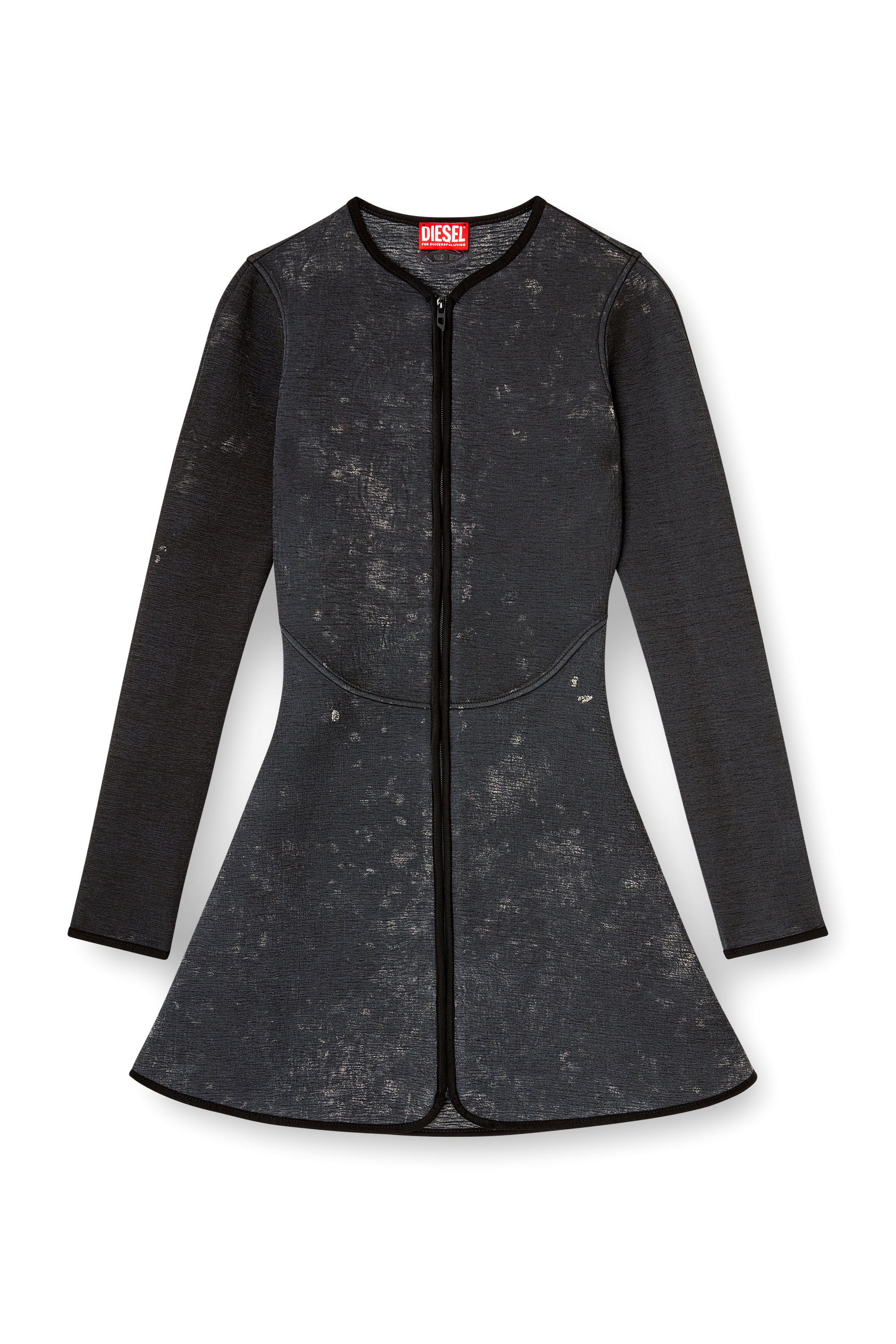Diesel - D-EOPRE, Female's ミニドレス in ダークグレー - 3