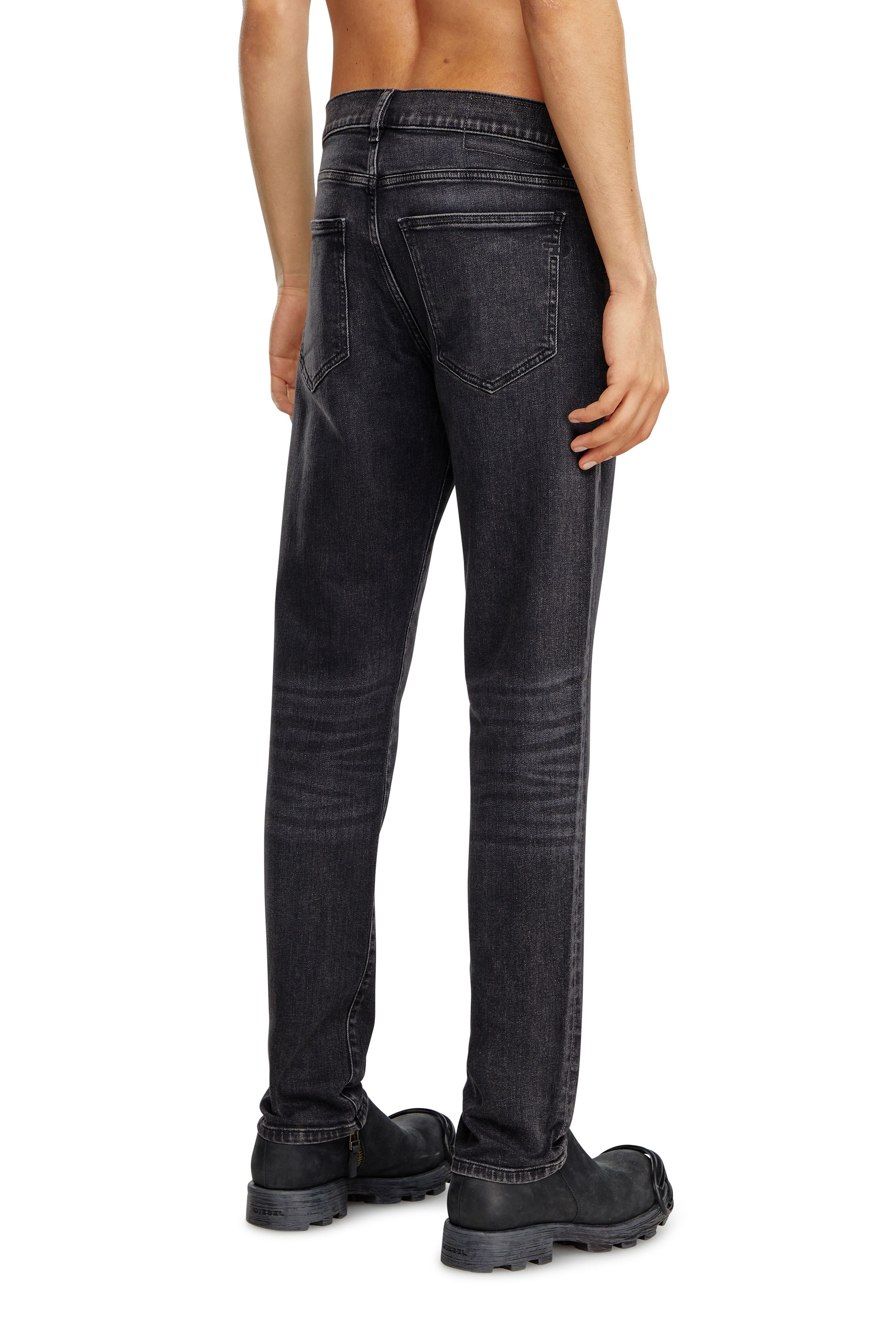 Diesel - Slim Jeans 2019 D-Strukt 09B83, ブラック/ダークグレー - Image 2