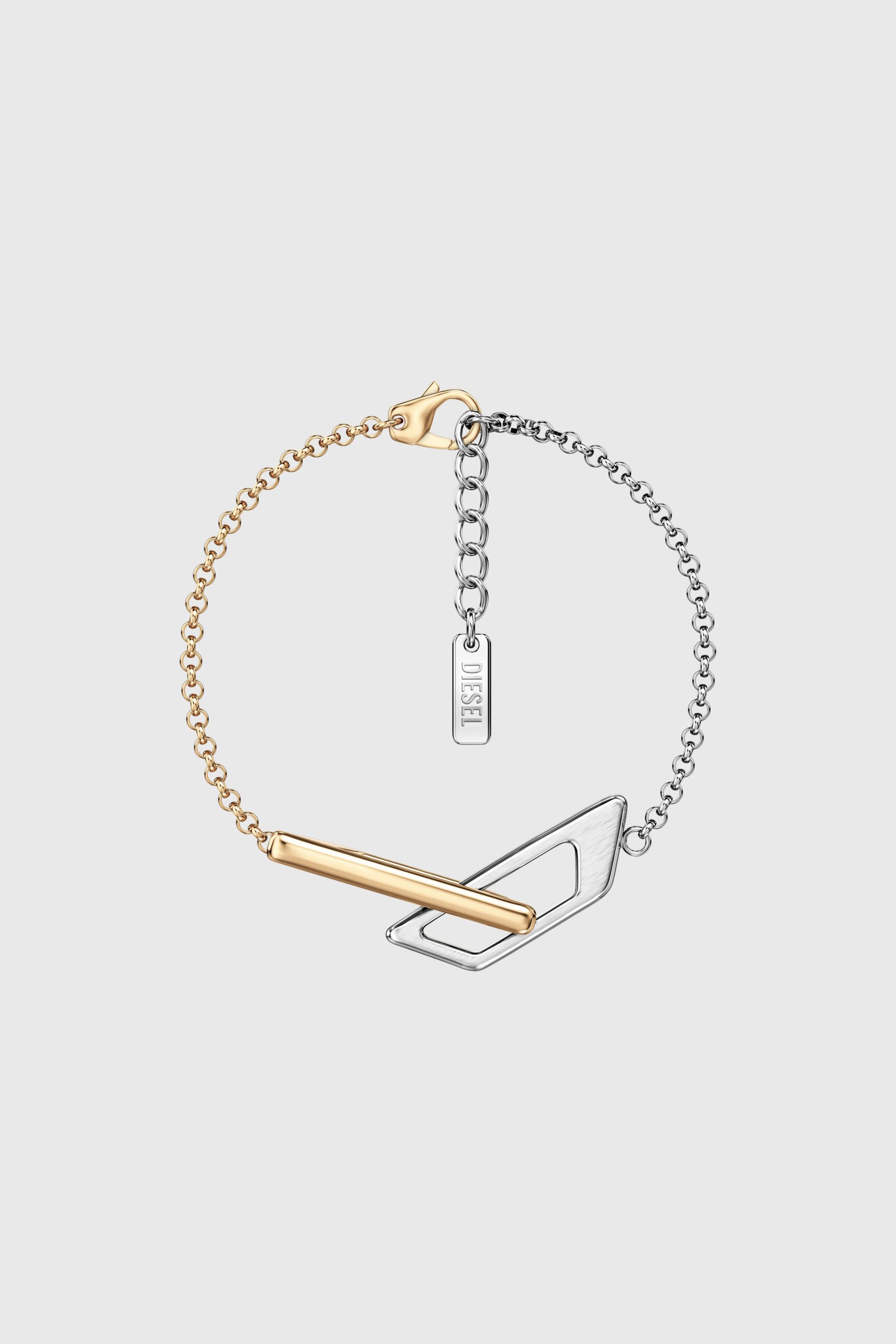 Diesel - DX1686931  JEWELLERY, Unisex's ブレスレット in シルバー/ゴールド - 1