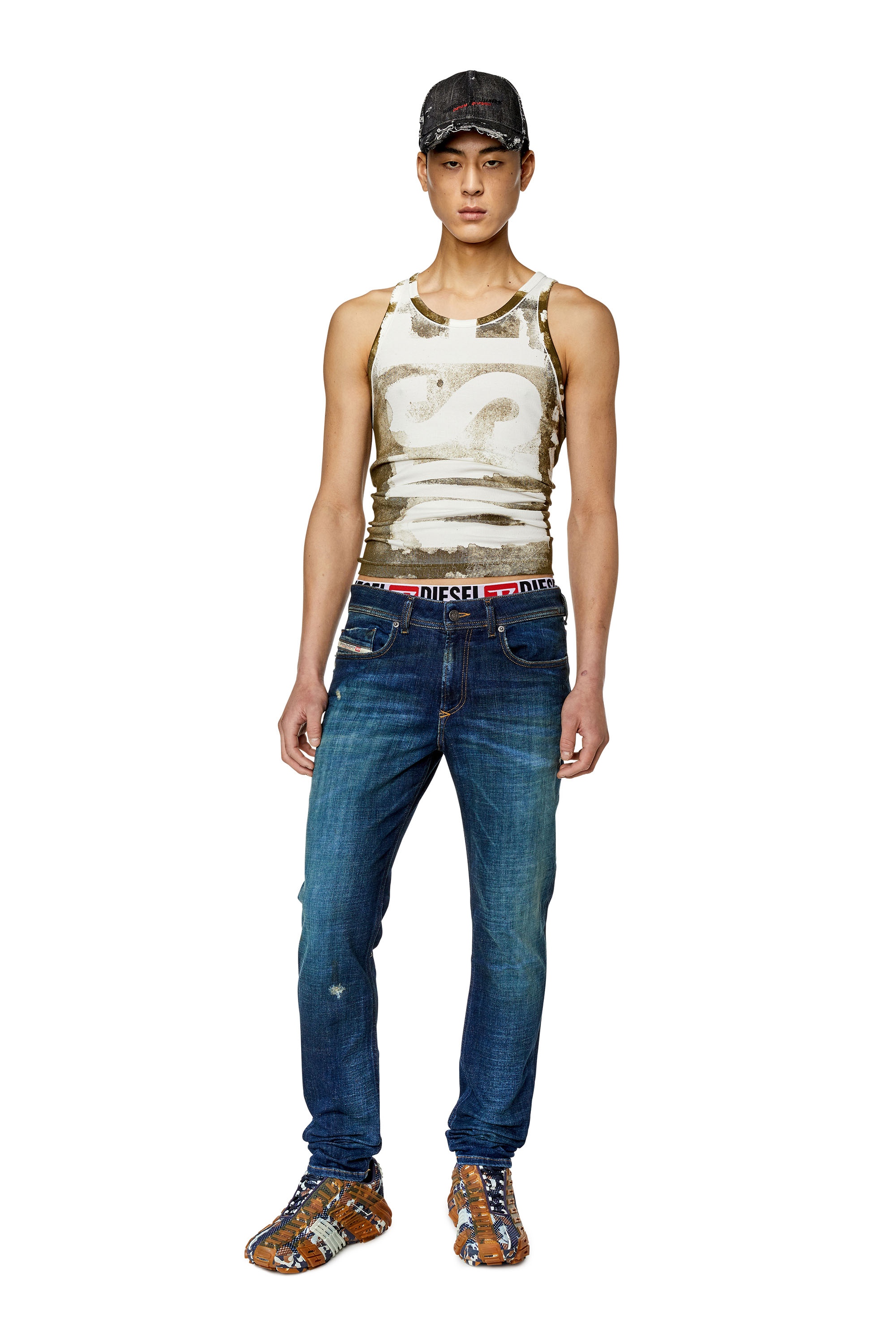 Diesel - Skinny Jeans 1979 Sleenker 09F09, ダークブルー - Image 4