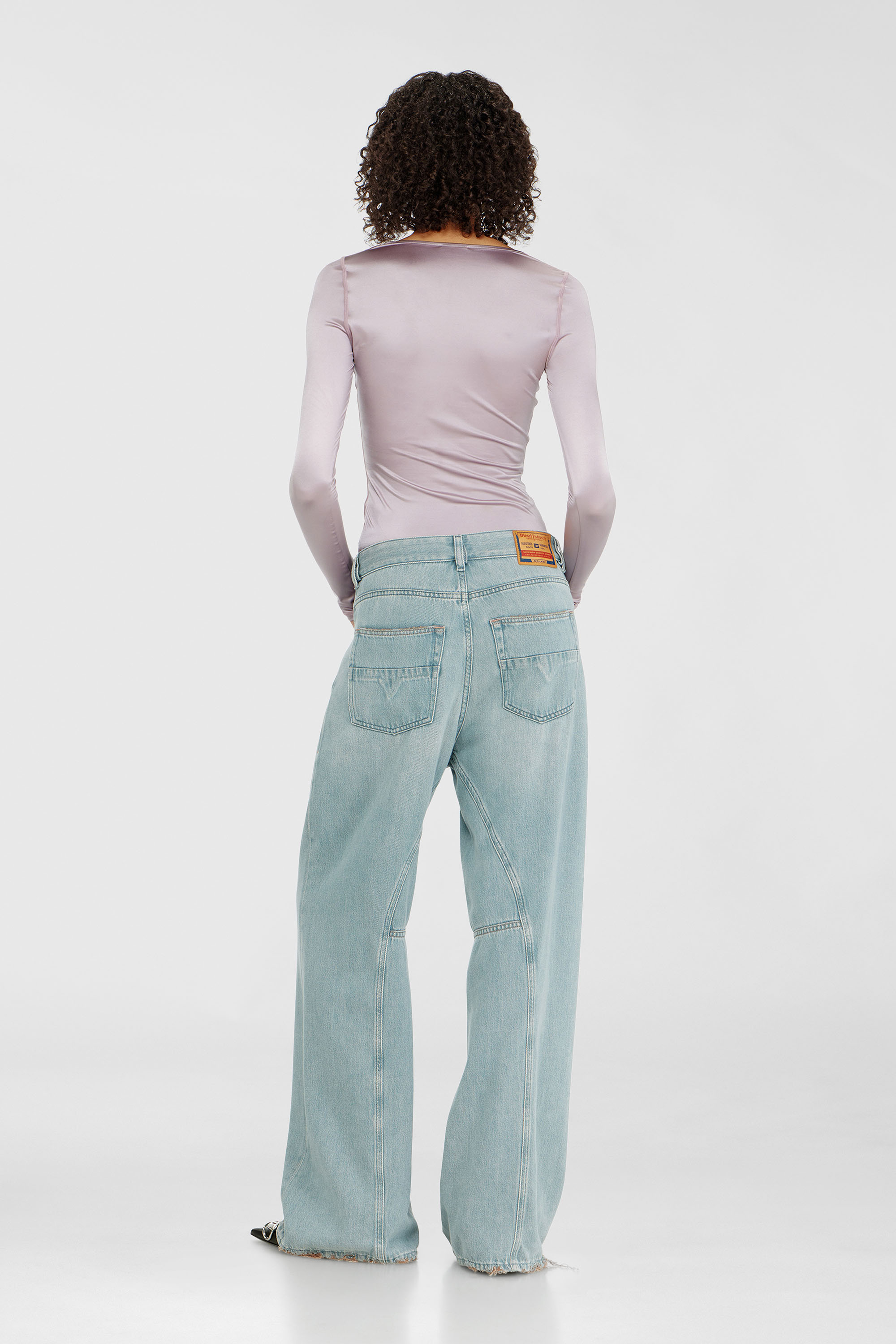 Diesel - Female's Relaxed Jeans 1996 D-Sire 09P84, ライトブルー - 3