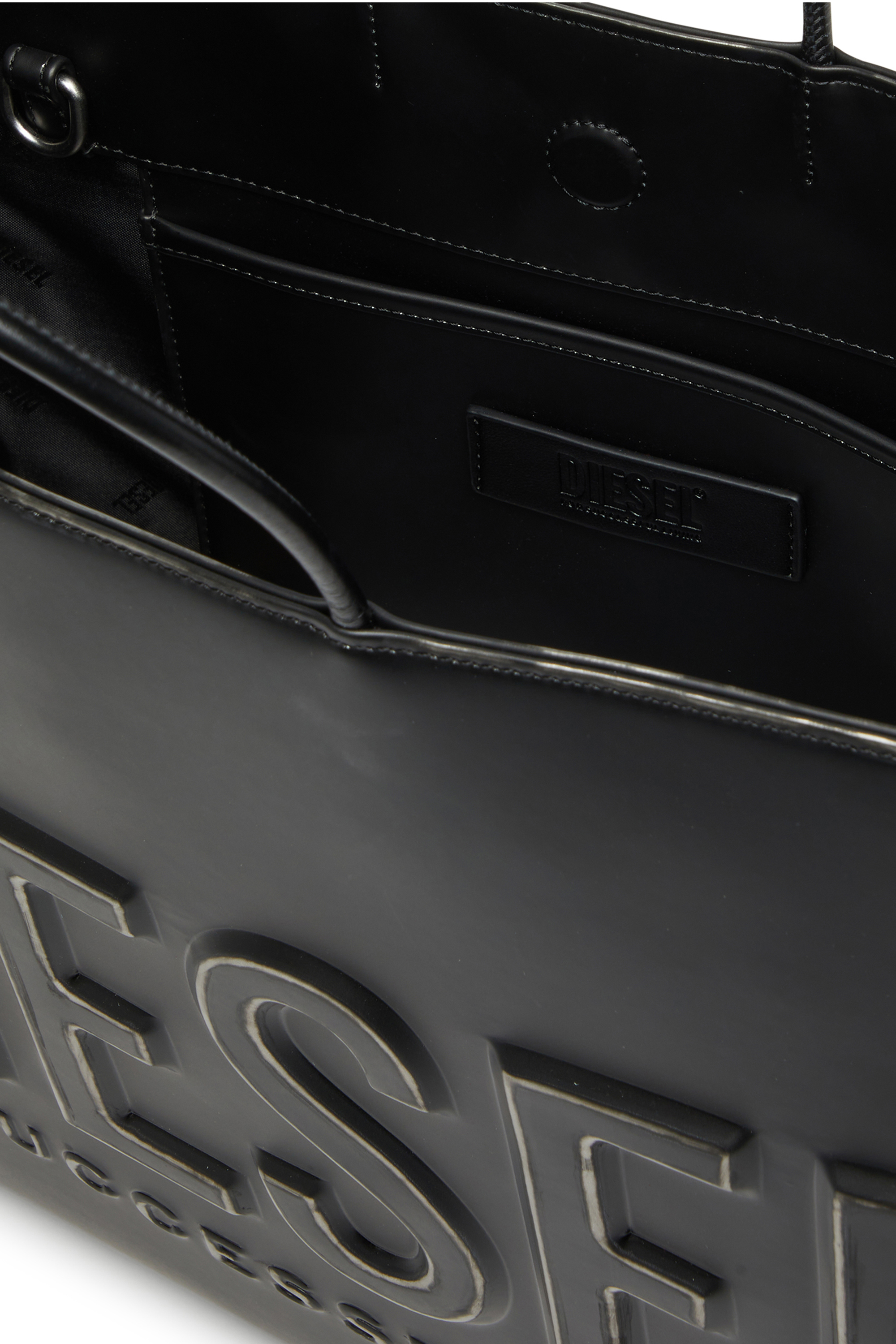 Diesel - DSL 3D TOTE EW X, Unisex's トートバッグ in ブラック - 3