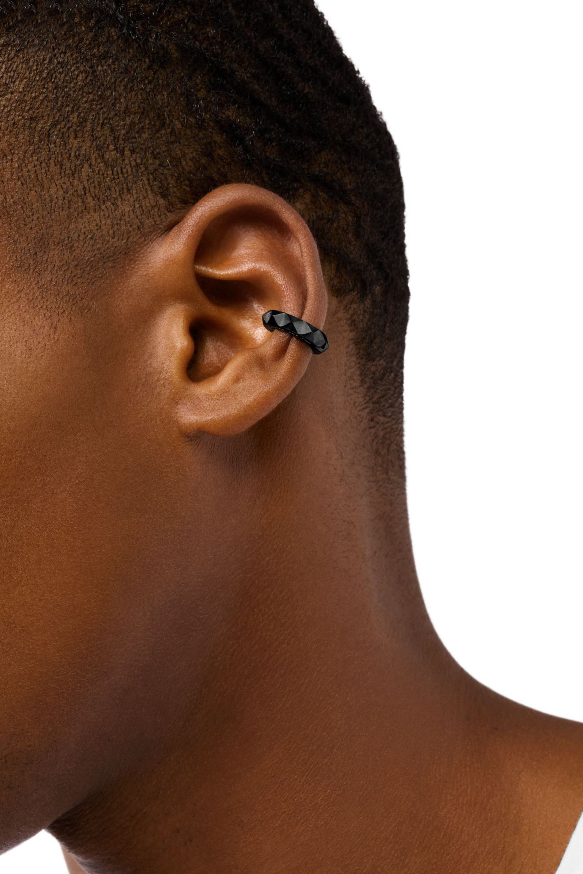 Diesel - DX1556001 JEWEL, Unisex's イヤーカフ in ブラック - 3