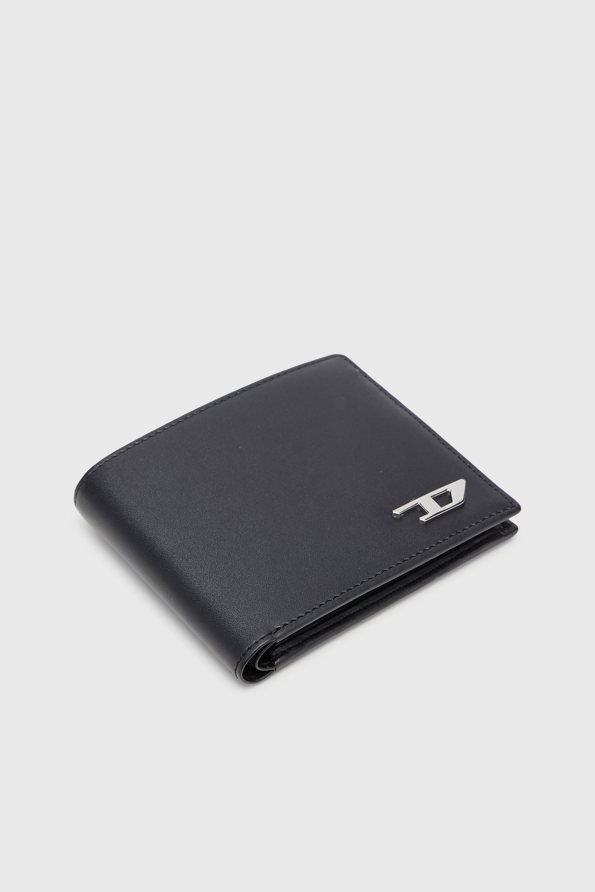 Diesel - BI FOLD COIN S, Male's 二つ折りウォレット in ブラック - 4
